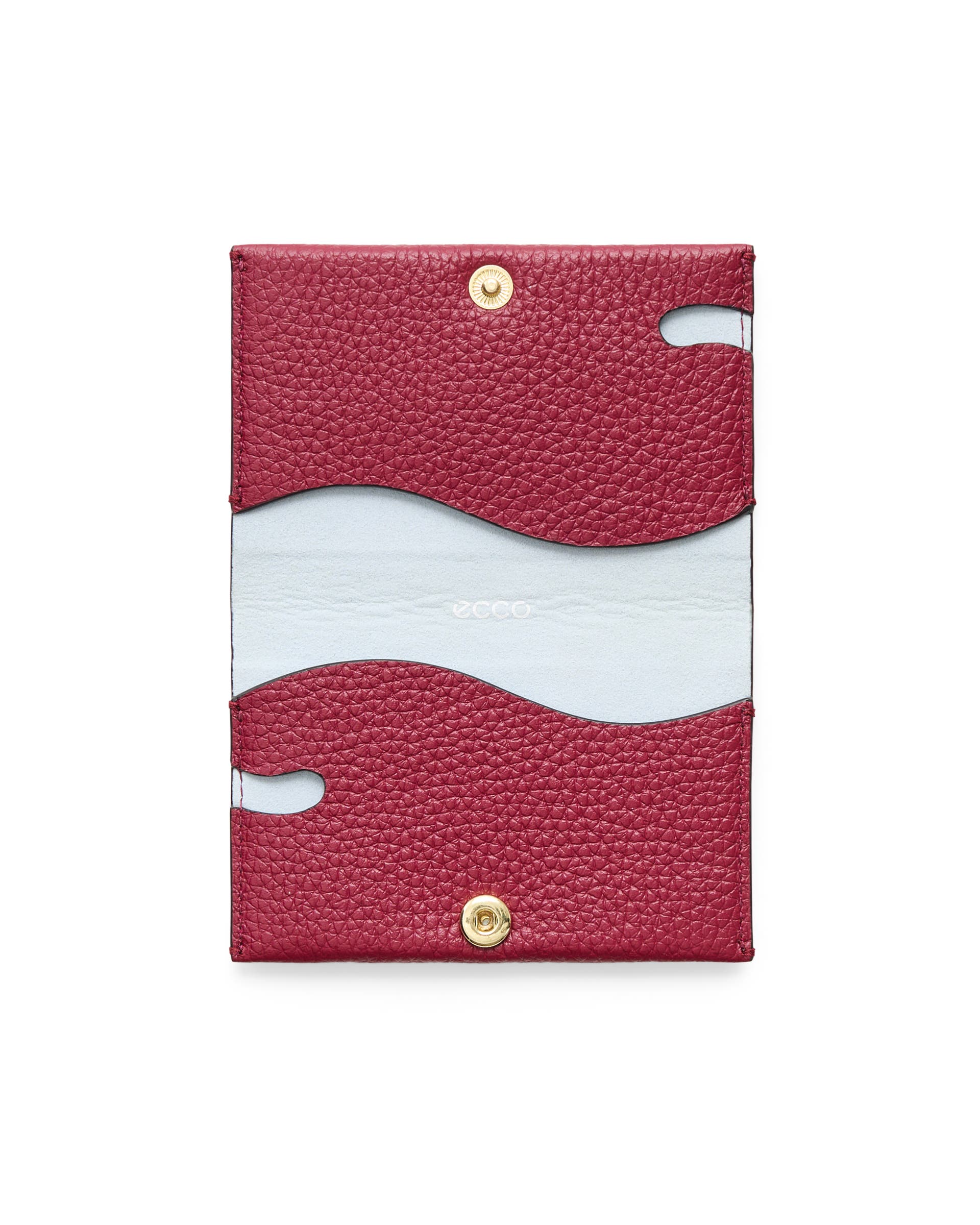 ECCO Business Card Purse レザーカードケース - レッド - Birdeye