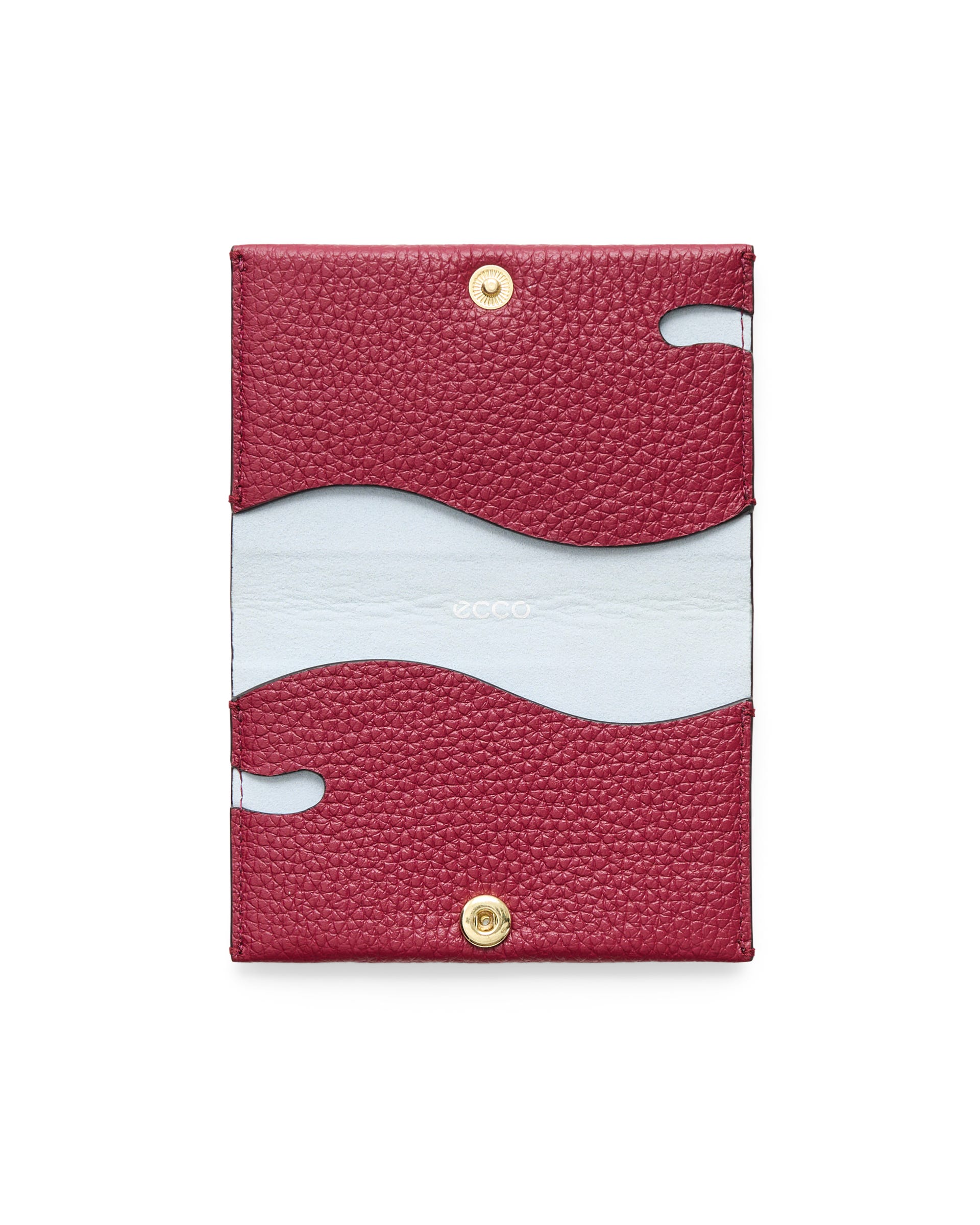 ECCO Business Card Purse レザーカードケース - レッド - Birdeye