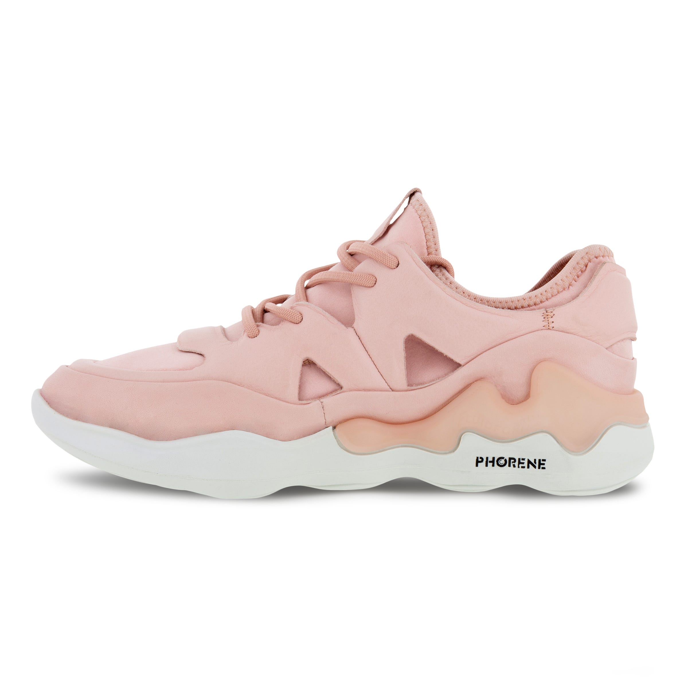 Women's ECCO® Elo Leather Sneaker - Pink - Inside