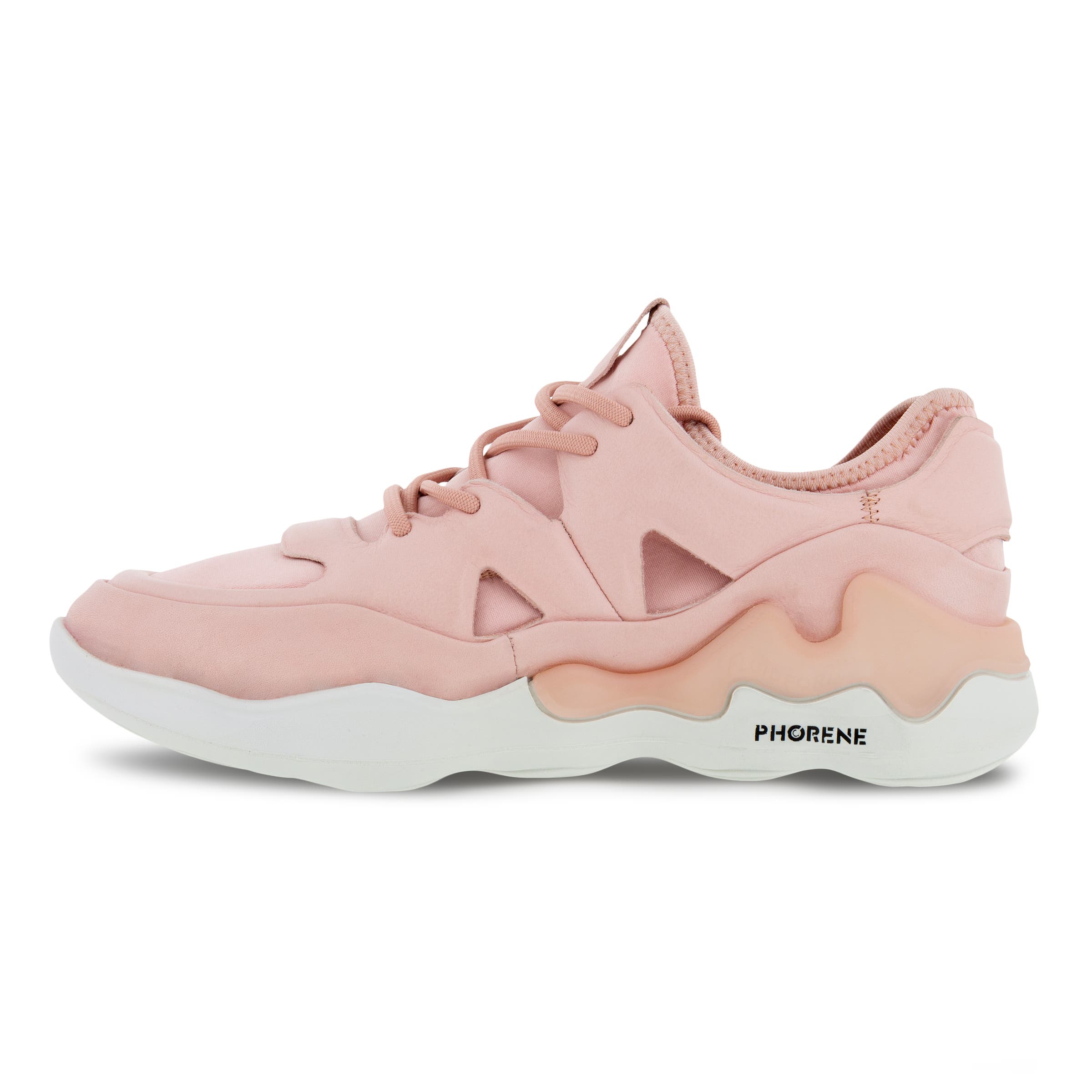 Women's ECCO® Elo Leather Sneaker - Pink - Inside