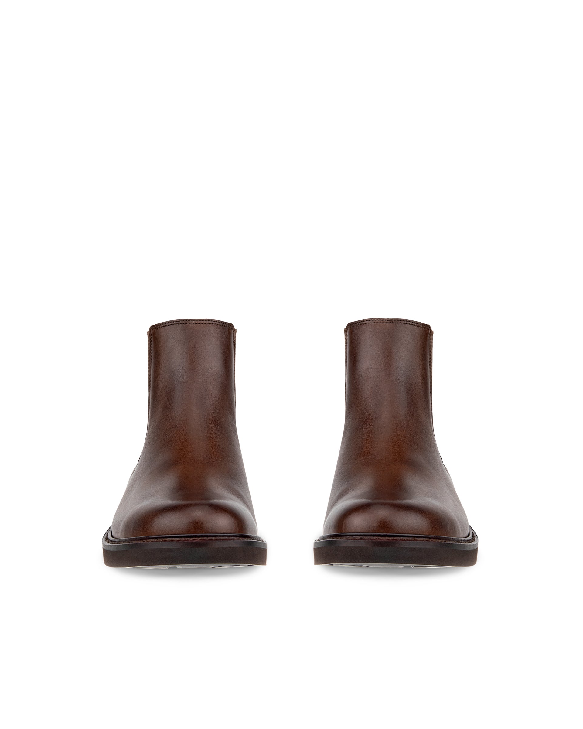 Men's ECCO® Metropole London Leather Chelsea Boot - Brown - Front pair