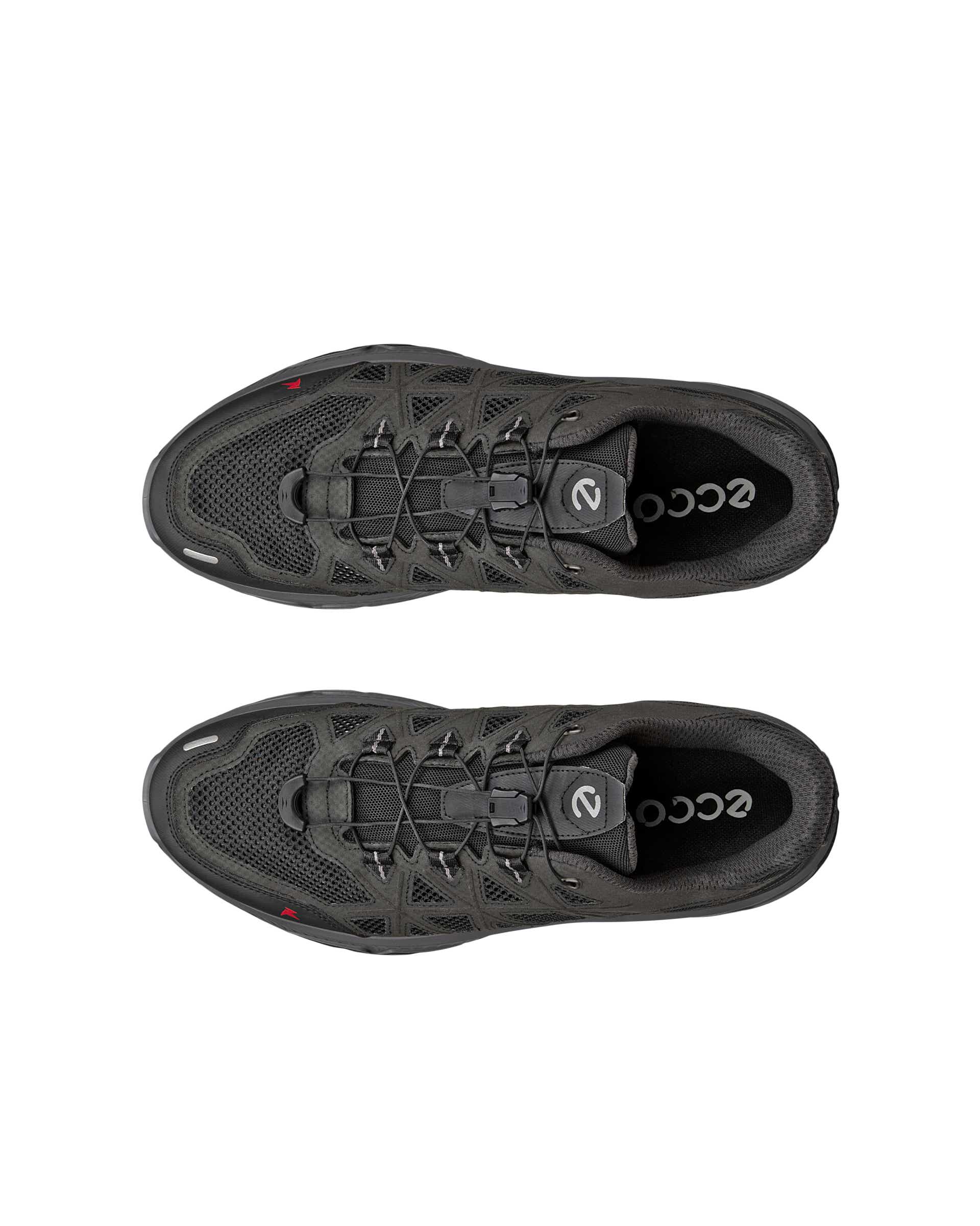 ECCO® RECEPTOR XP outdoor sneaker i tekstil til herrer - Sort - Top left pair