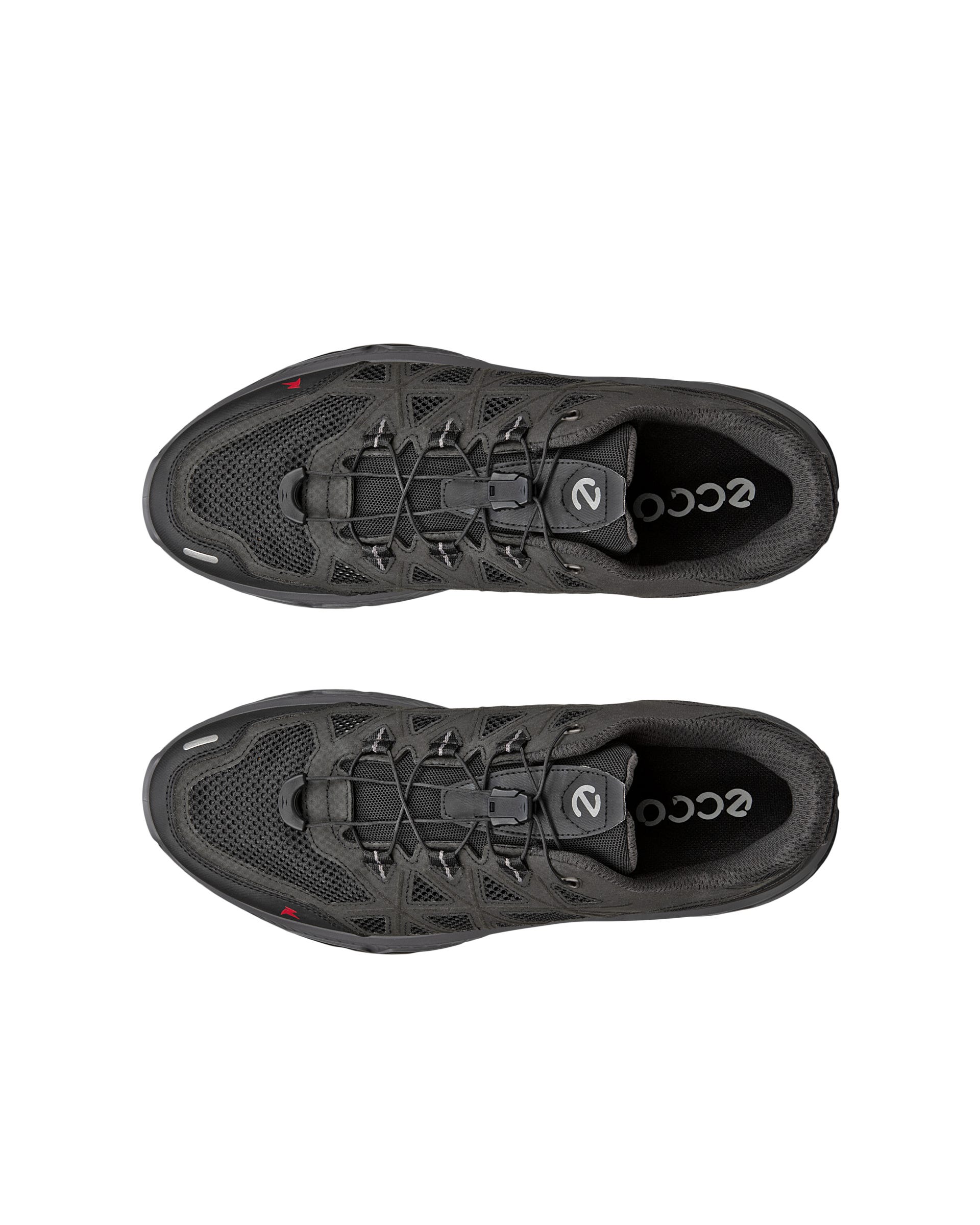 ECCO® RECEPTOR XP outdoor sneaker i tekstil til herrer - Sort - Top left pair