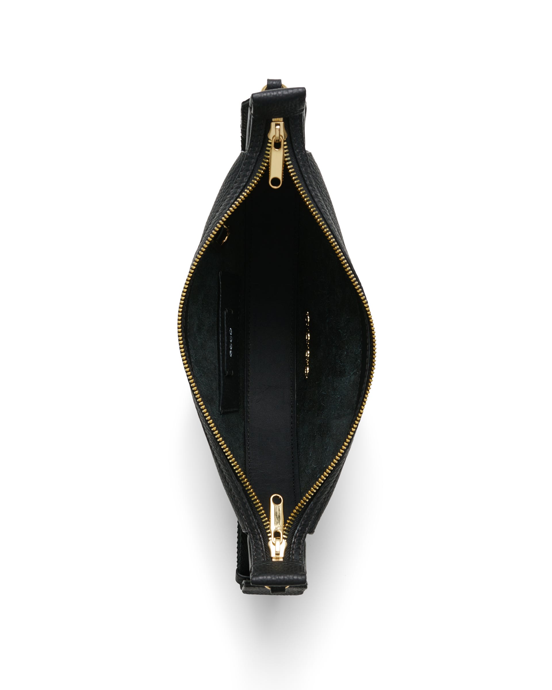 ECCO Fortune Small Soft Pebbled レザークロスボディバッグ