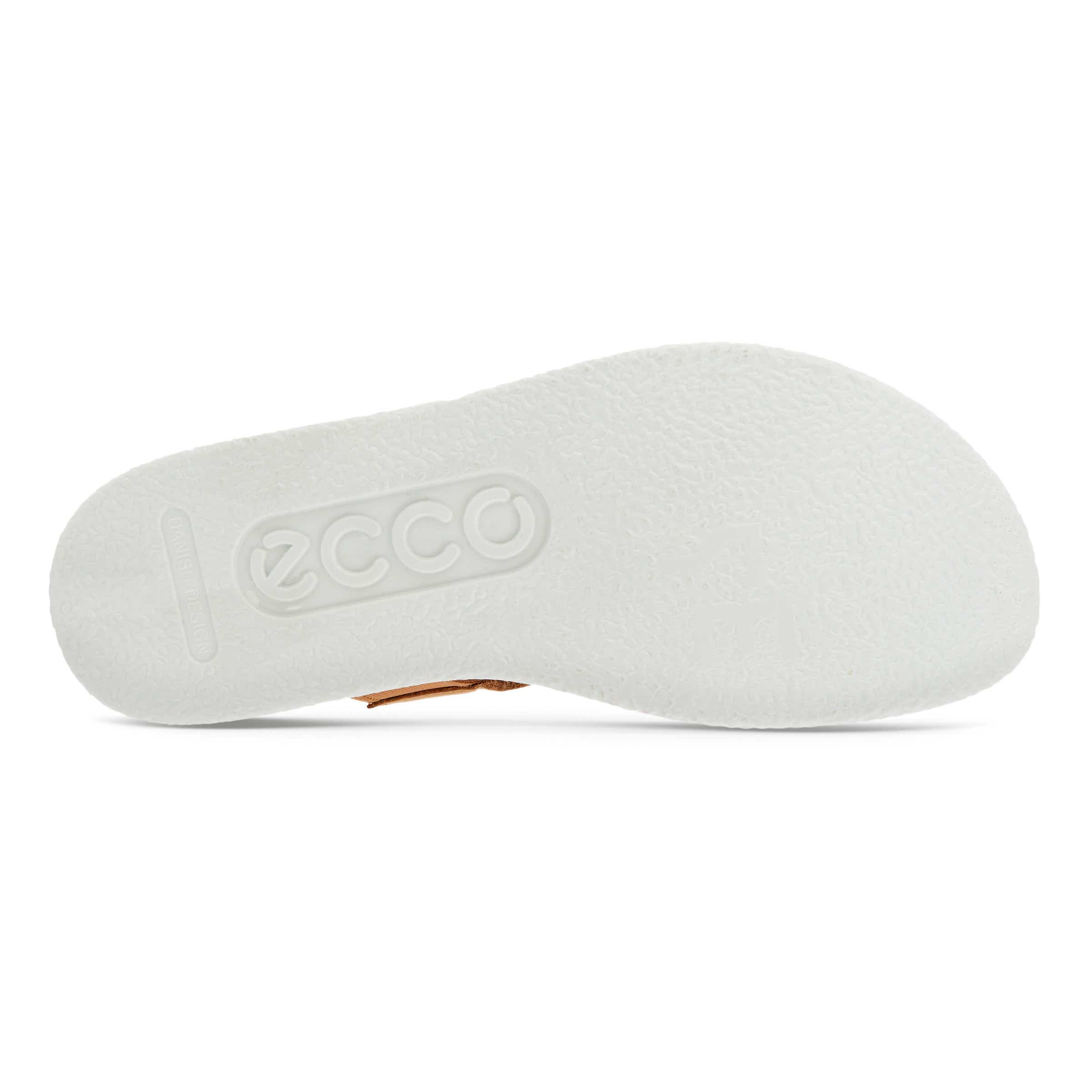 ECCO Yuma Slide Sandal - Brown - Sole