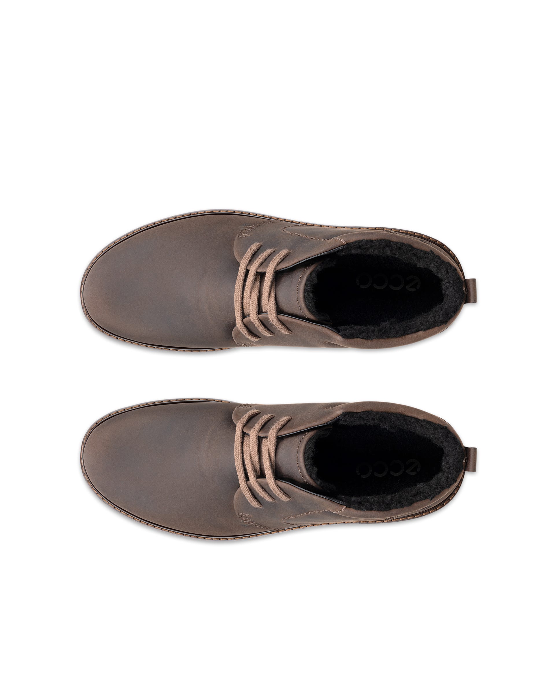 ECCO® TURN Gore-Tex-iga nubukist poolsaabas meestele - Pruun - Outside