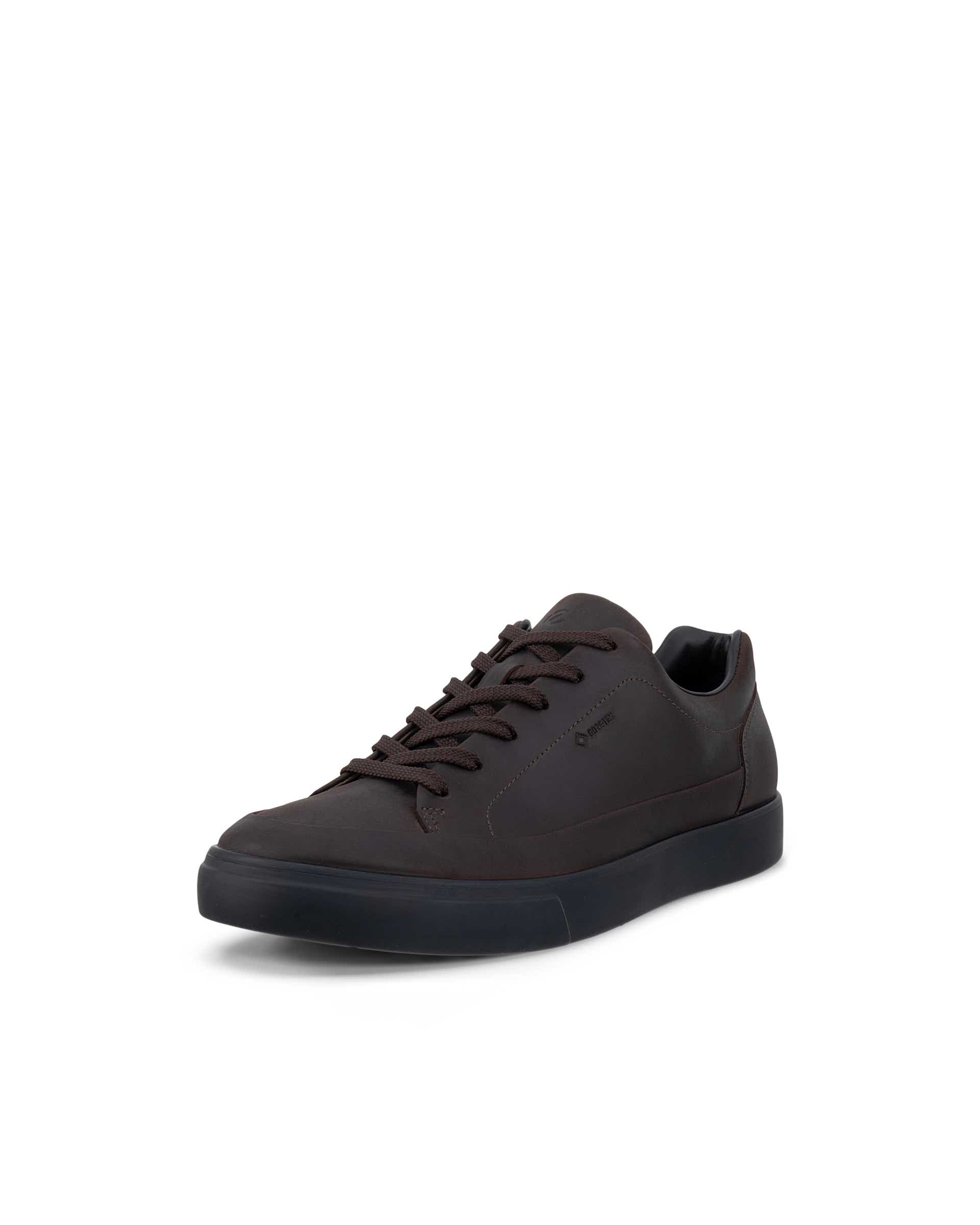 ECCO® SOFT 10 Gore-Tex sneakers i nubuck til herrer - Brun - Main