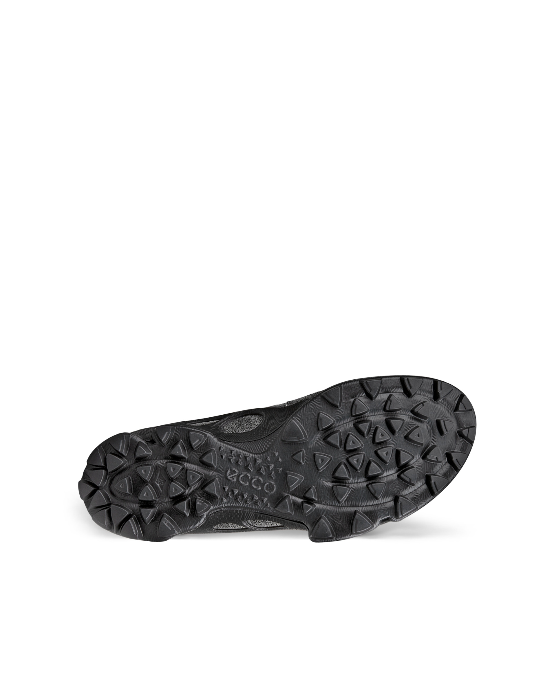 ECCO® BIOM C-Trail baskets de plein air en cuir pour homme - Noir - Sole