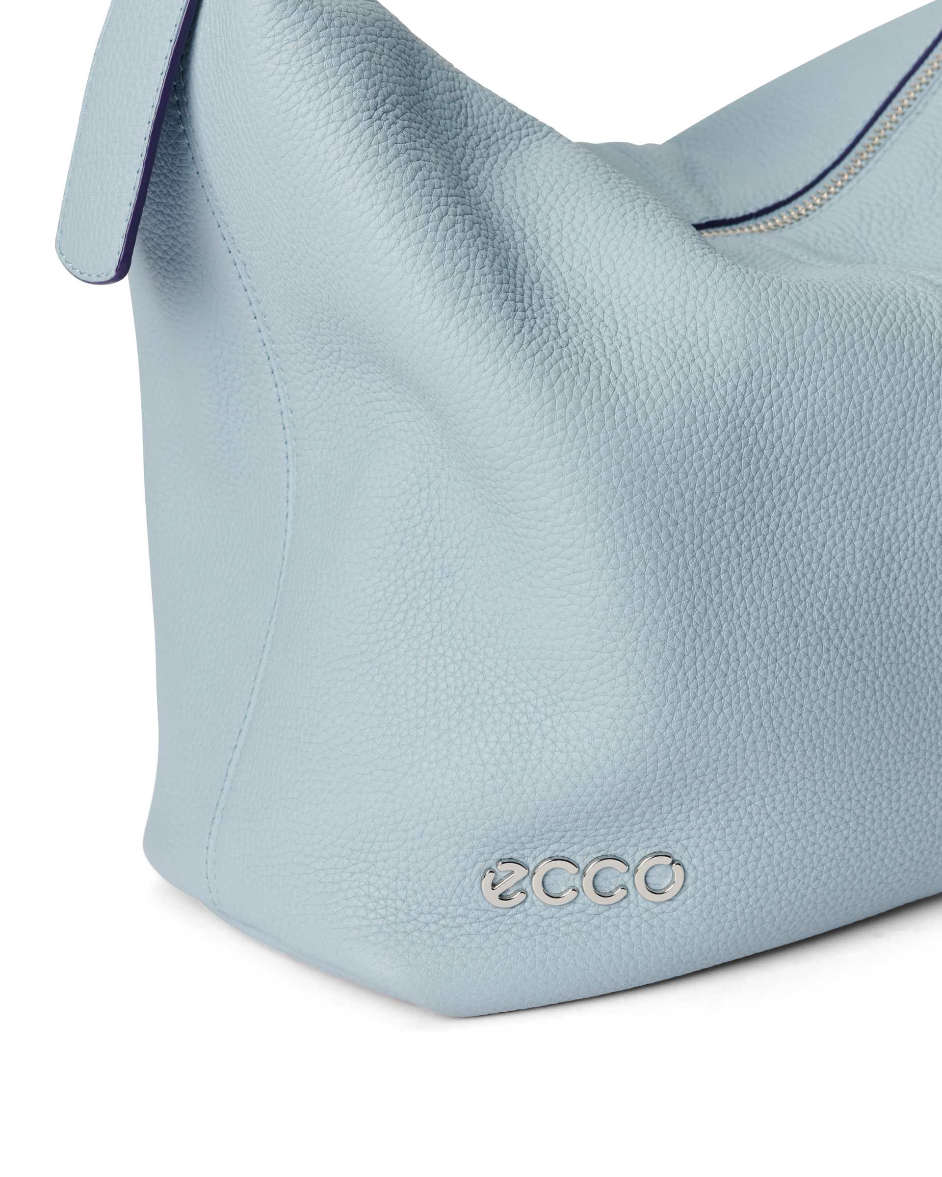 ECCO Hobo Soft Pebbled レザーホーボーバッグ - ブルー - Detail-1