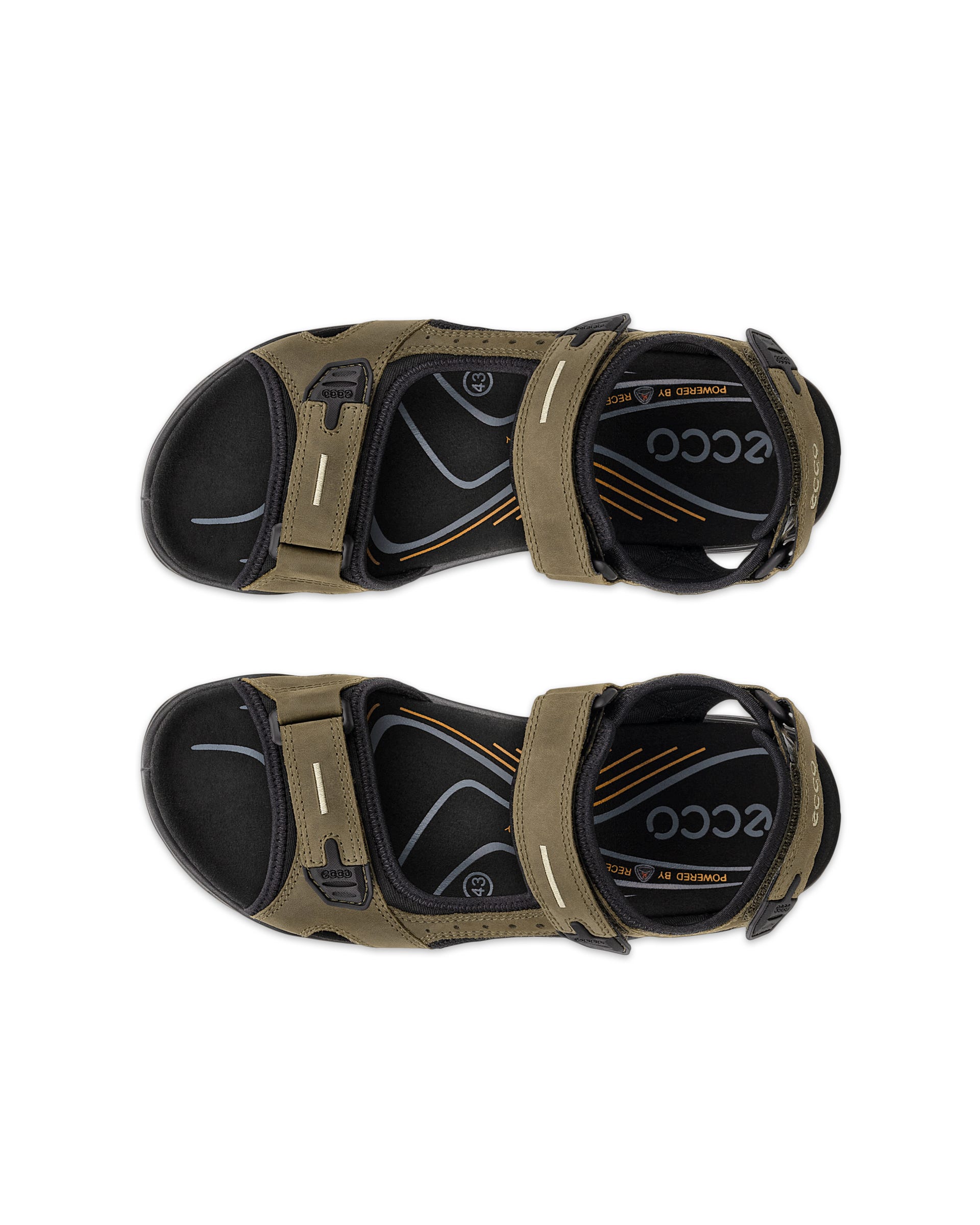 Men's ECCO® Offroad Nubuck Outdoor Sandal