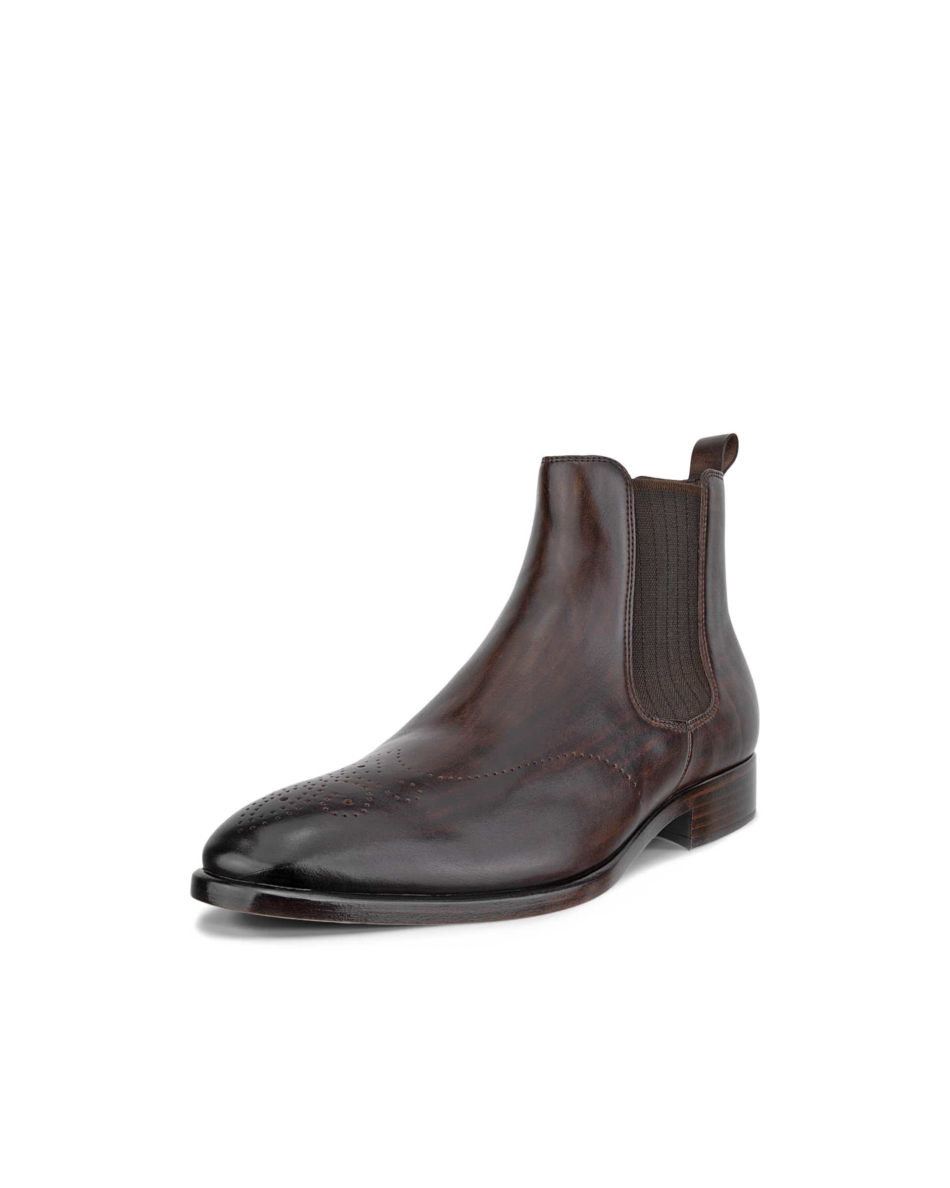 Botas Chelsea couro homem ECCO® VITRUS MONDIAL - Castanho - Main