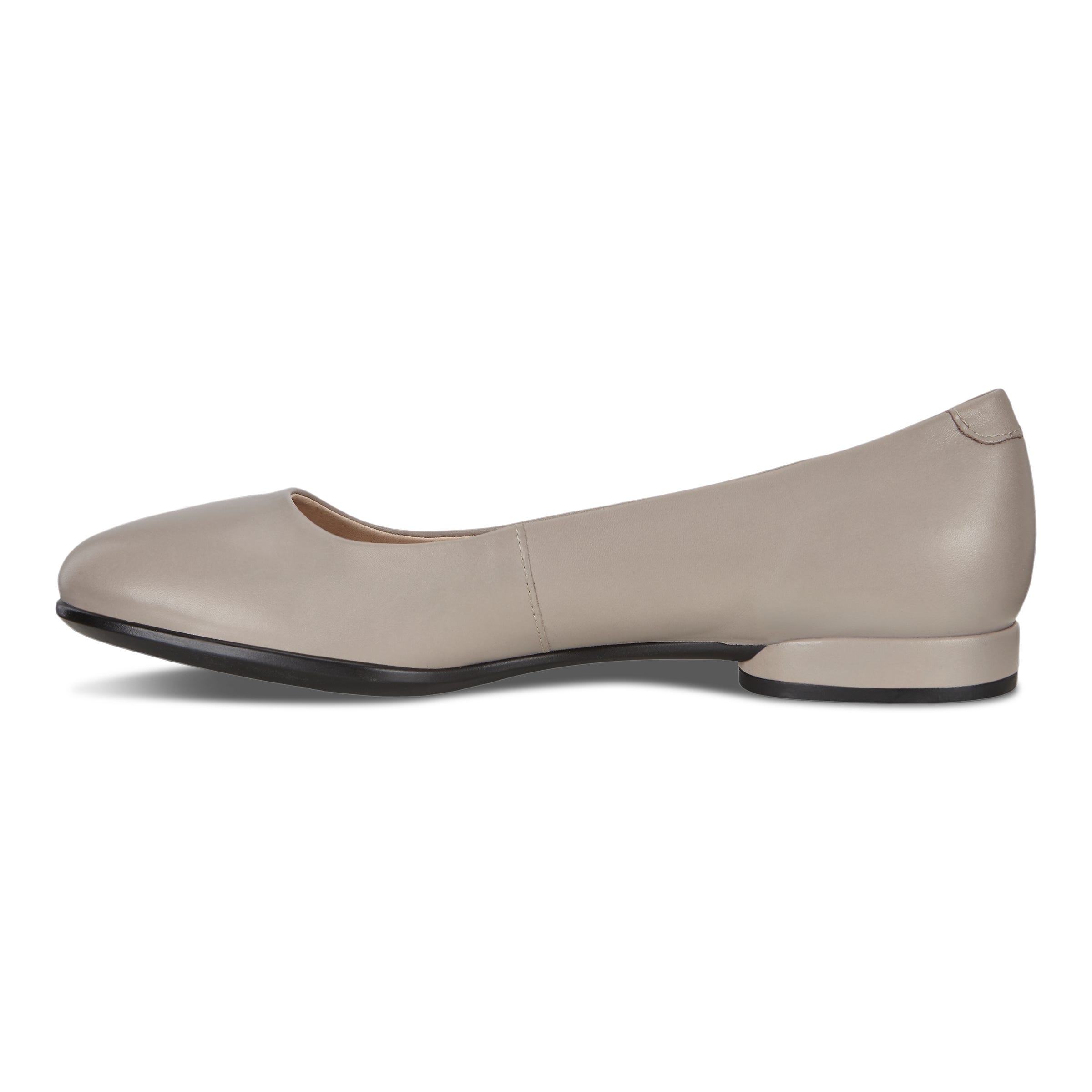ECCO Women's Anine Ballerina Shoes - Grey - Inside