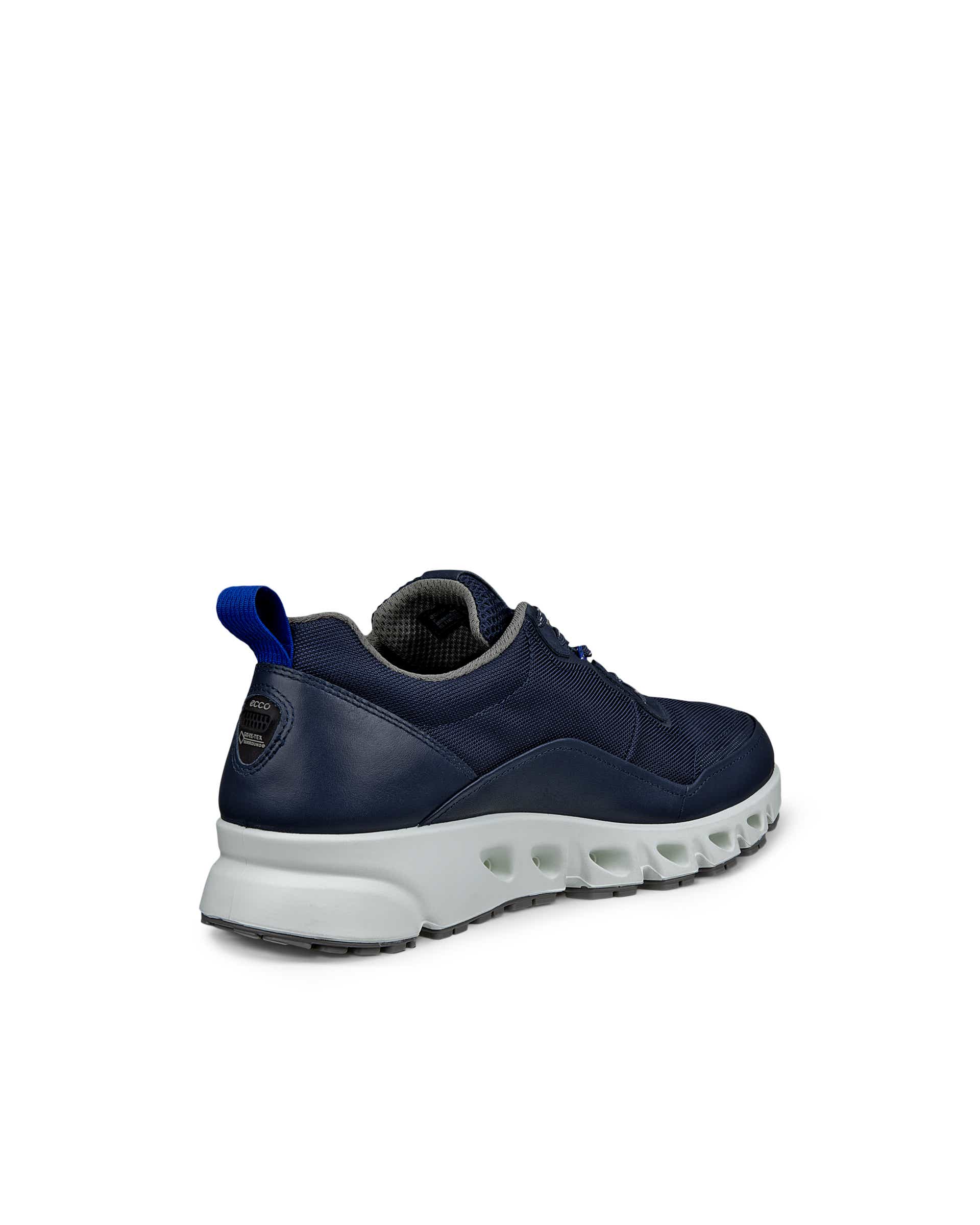 ECCO MULTI-VENT MEN'S SNEAKER - Blue - Back