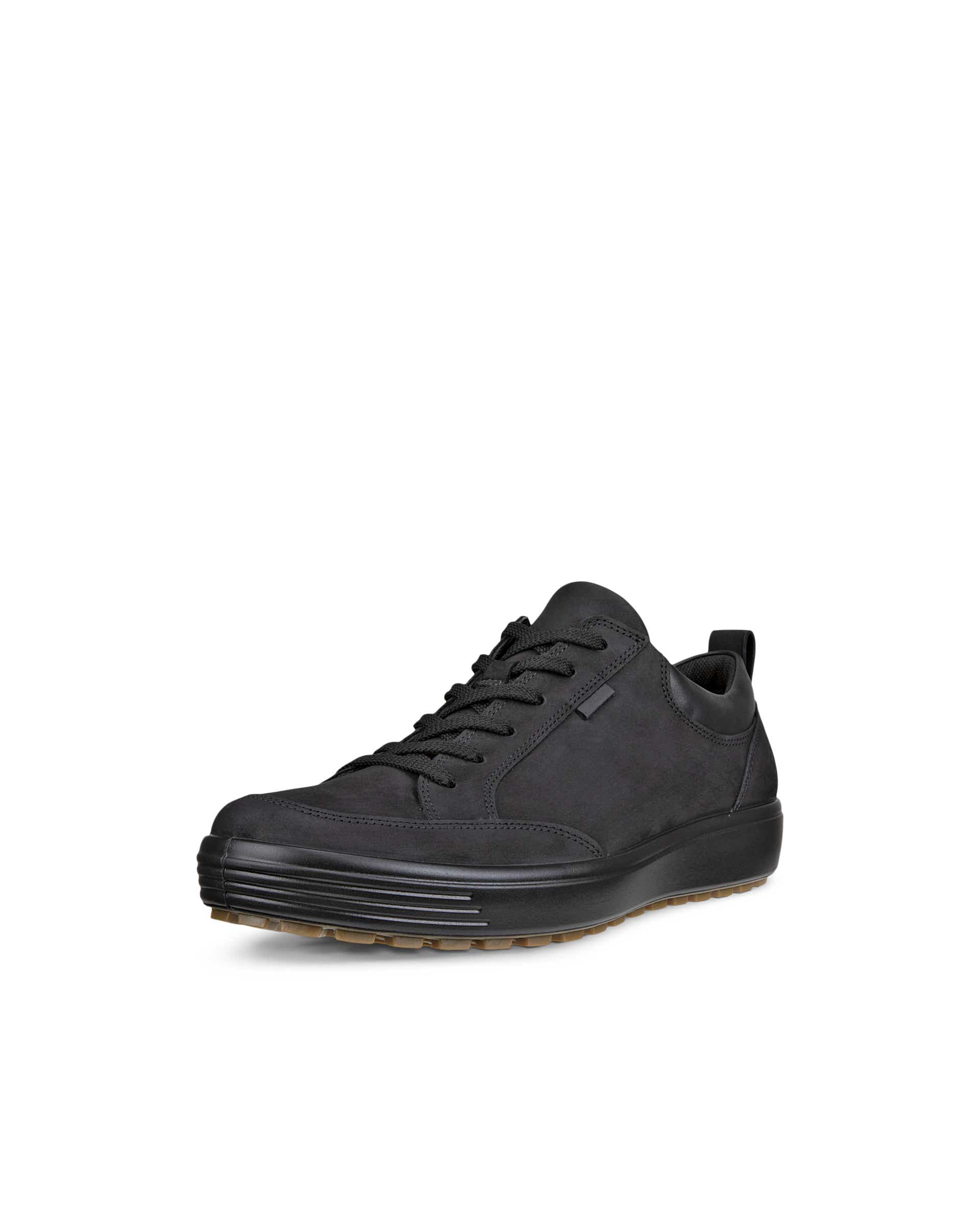 ECCO® Soft 7 Tred Herren Wasserdichte Nubuklederschuh - Schwarz - Main