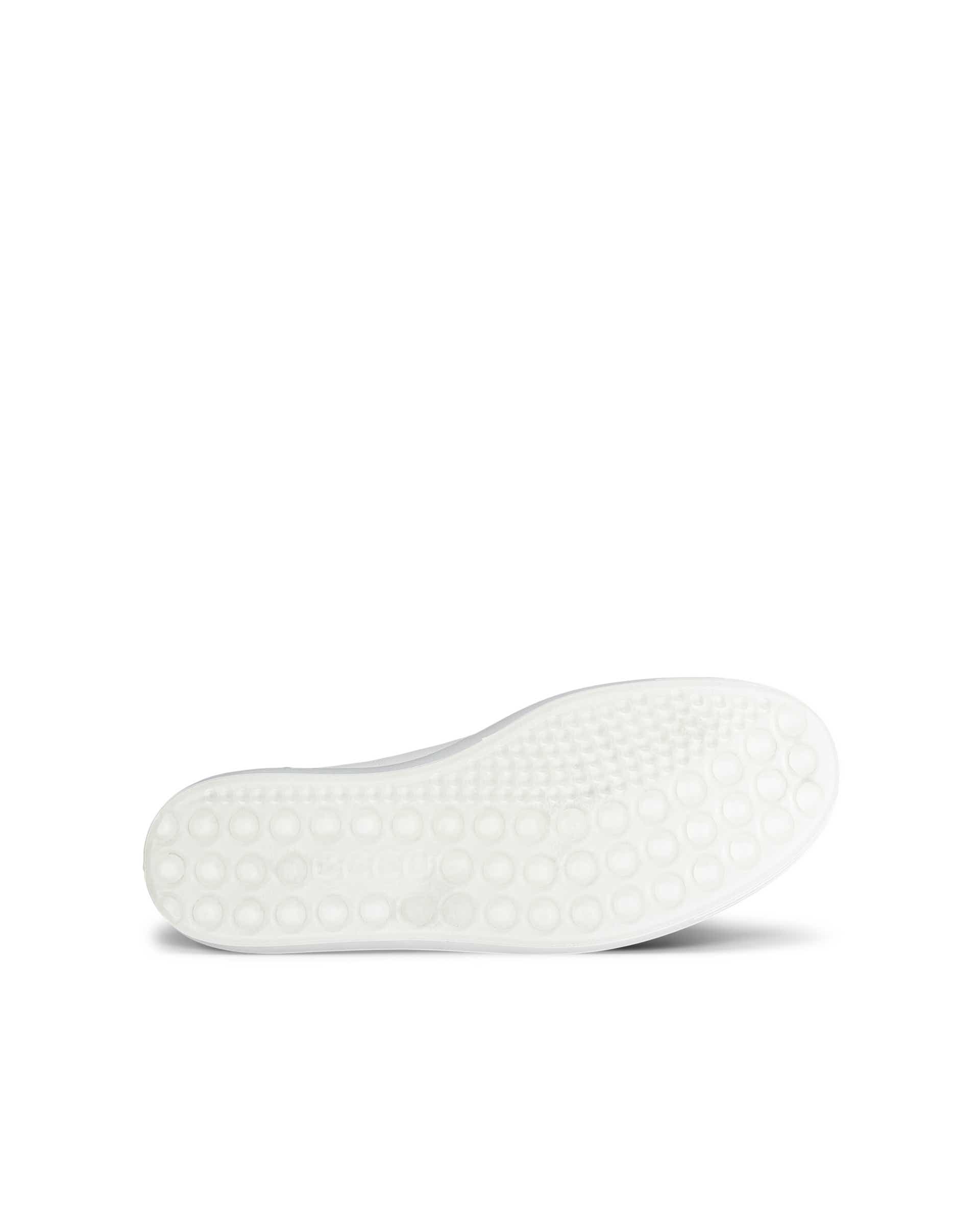 ECCO® SOFT 7 dames leren sneaker - Wit - Sole