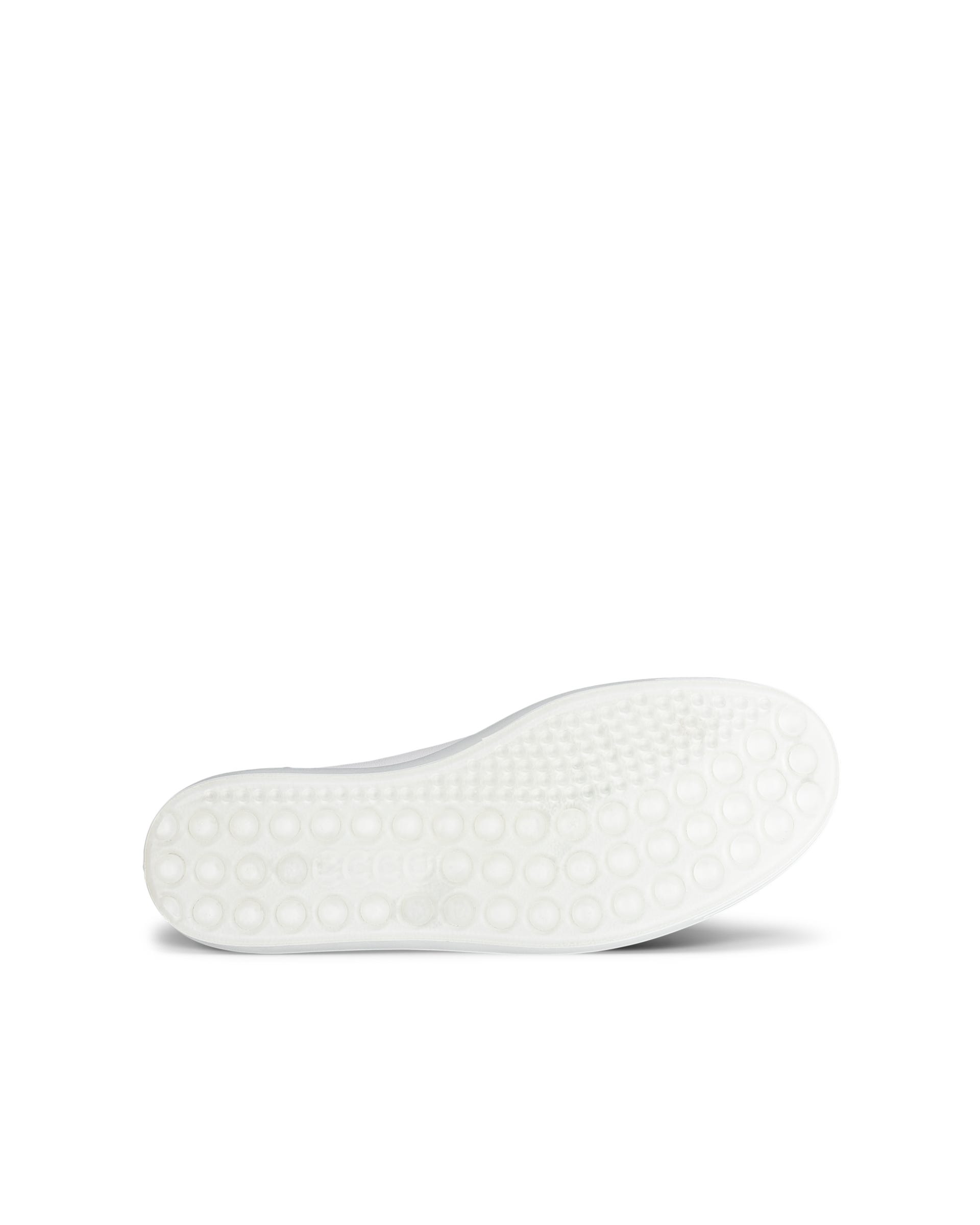 ECCO® SOFT 7 dames leren sneaker - Wit - Outside