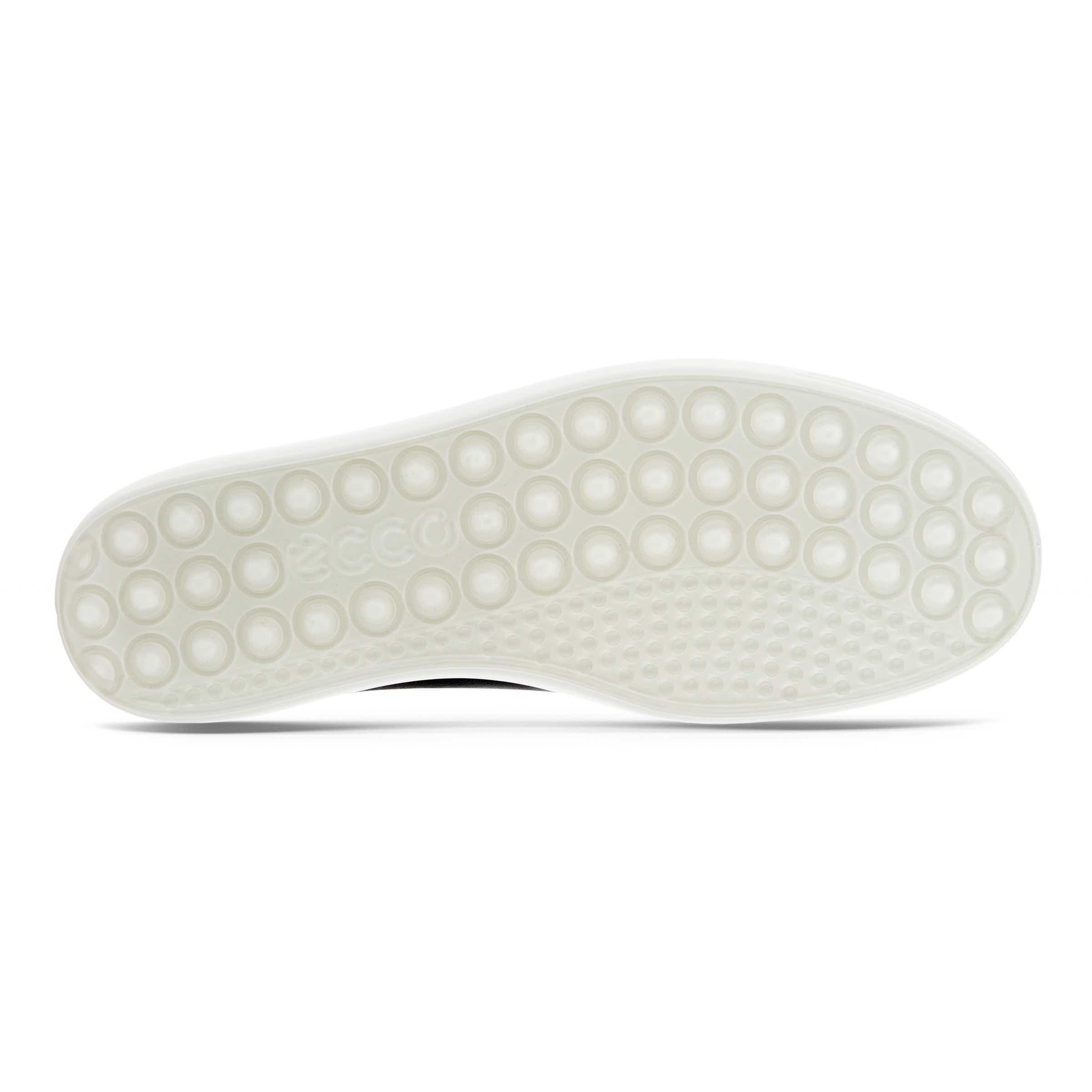 Women's ECCO® Soft 7 Leather Slip-On Sneaker - Black - Sole