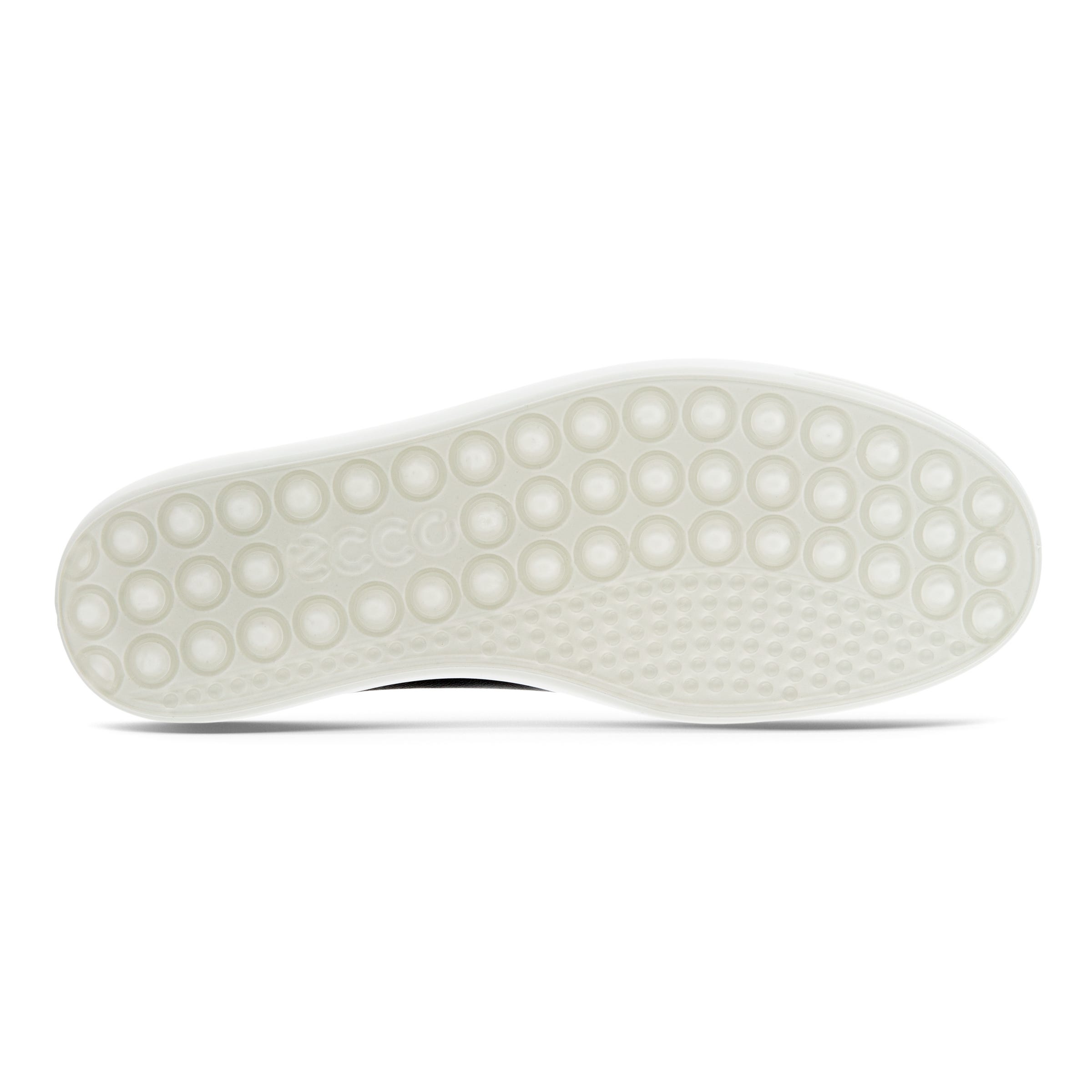 Women's ECCO® Soft 7 Leather Slip-On Sneaker - Black - Sole