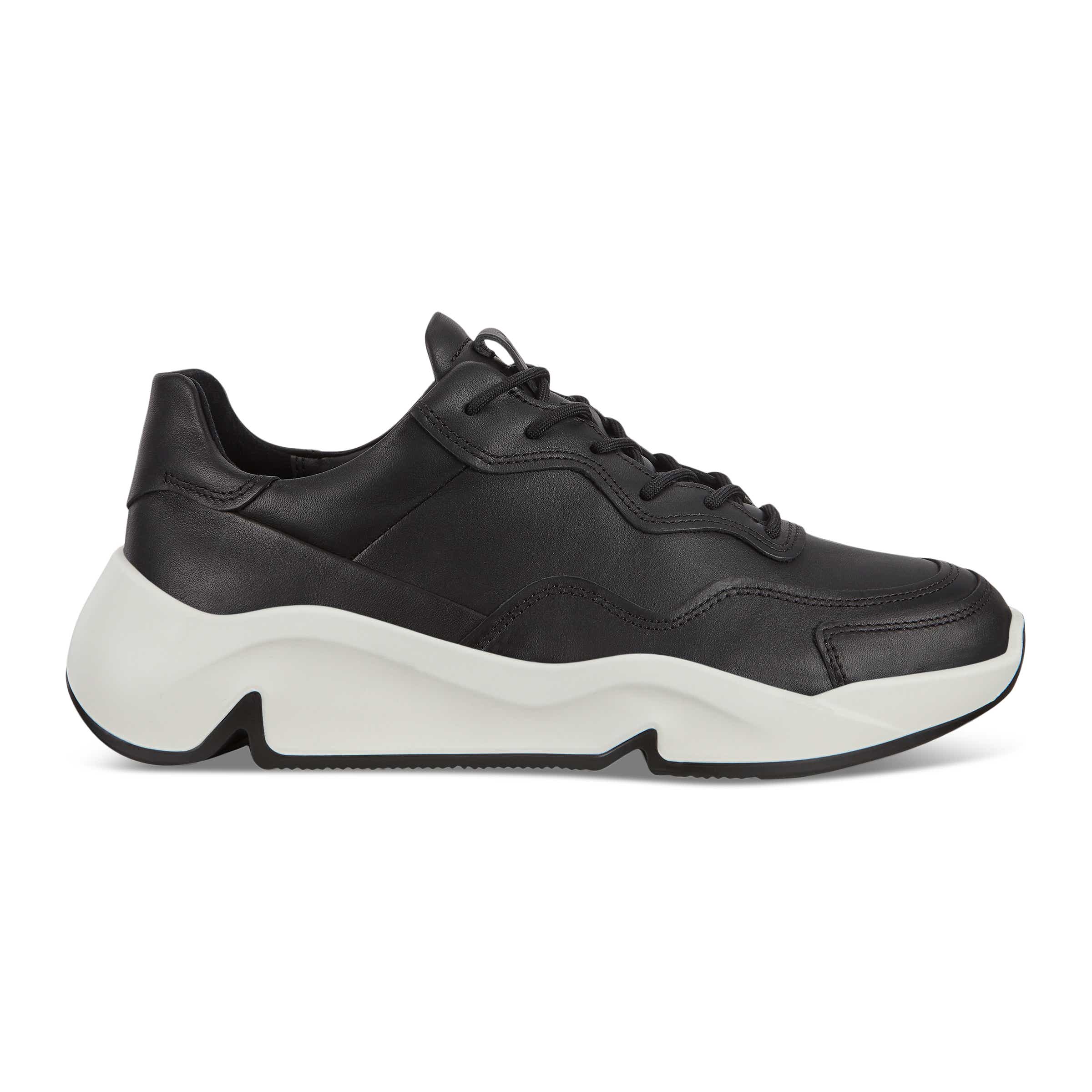 ECCO Chunky Sneaker Men's Shoe - Black - Outside