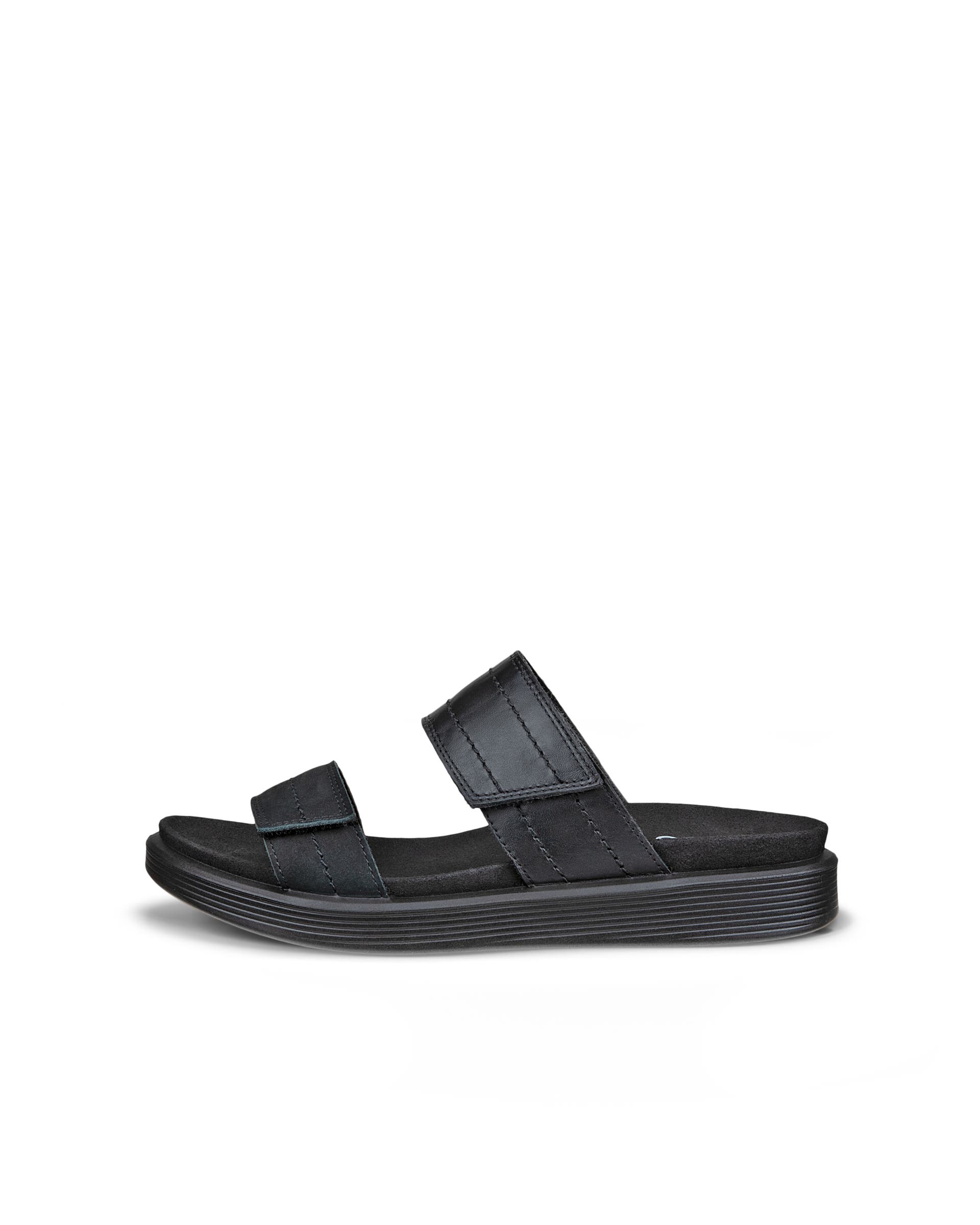 ECCO SOFT WOMEN'S SLIDE SANDAL  - Black - Outside