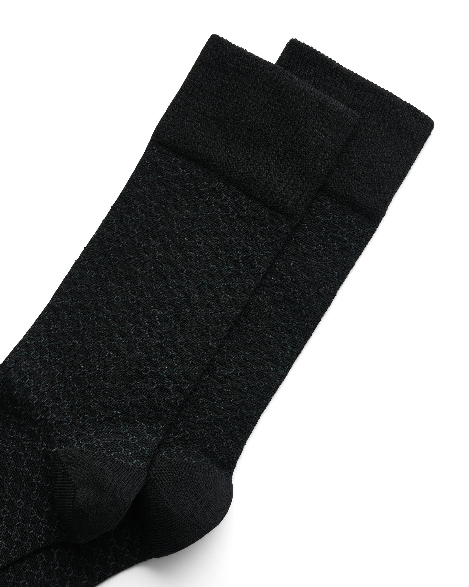 ECCO® Classic Herren Halbhohe Socken - Schwarz - Detail-1