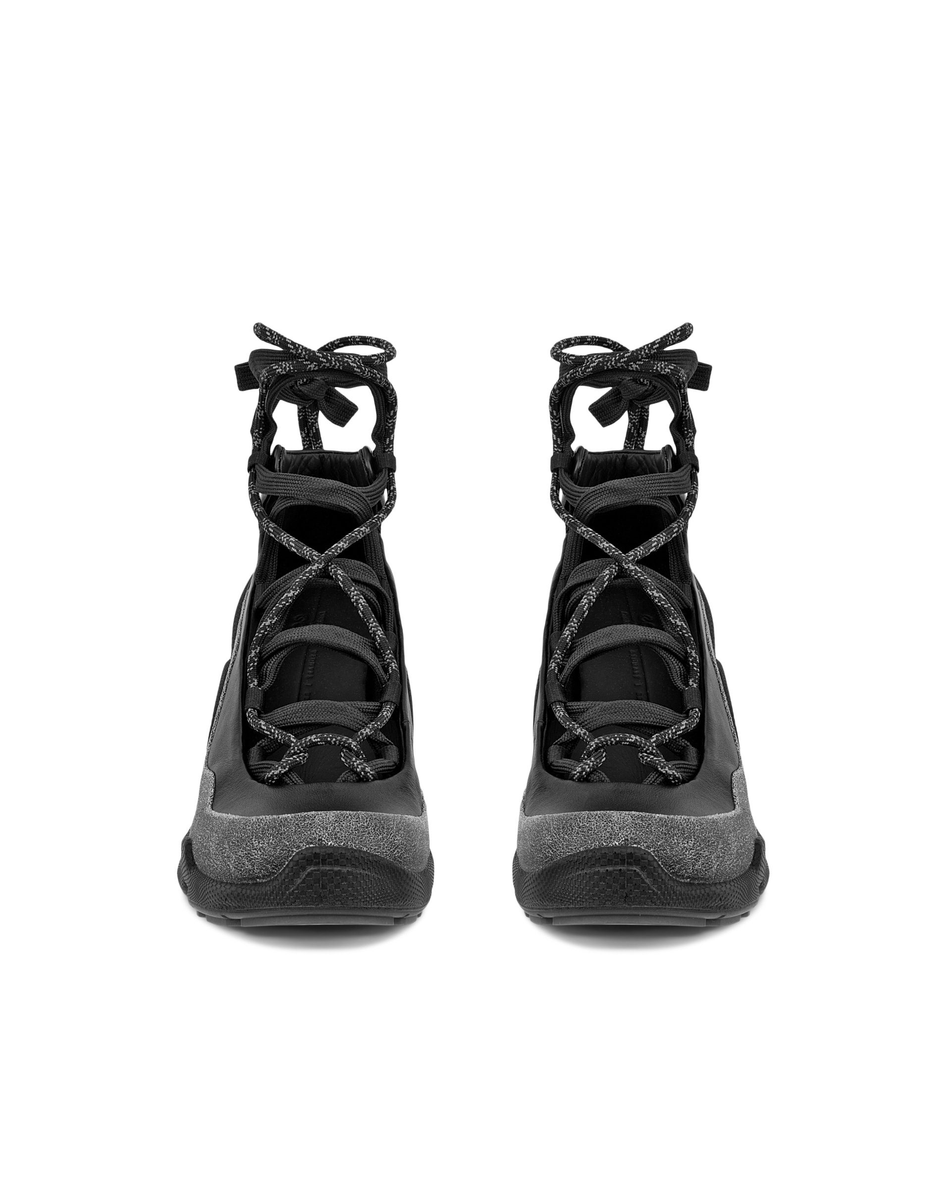 Women's ECCOยฎ BIOM C 65 High-Heeled Shoe - Black - Front pair