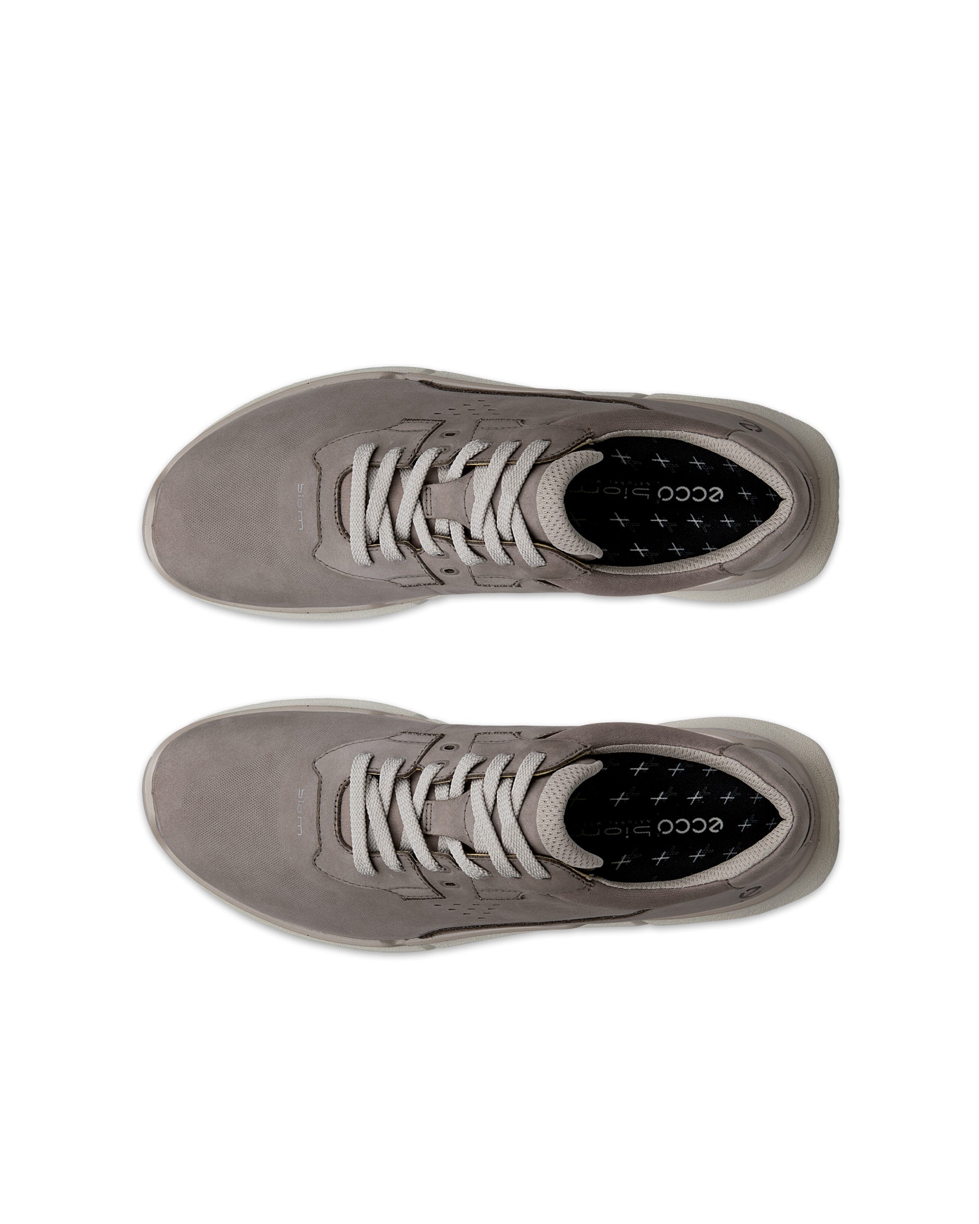 ECCO BIOM 2.2 MEN メンズ レザースニーカー - グレー - Outside