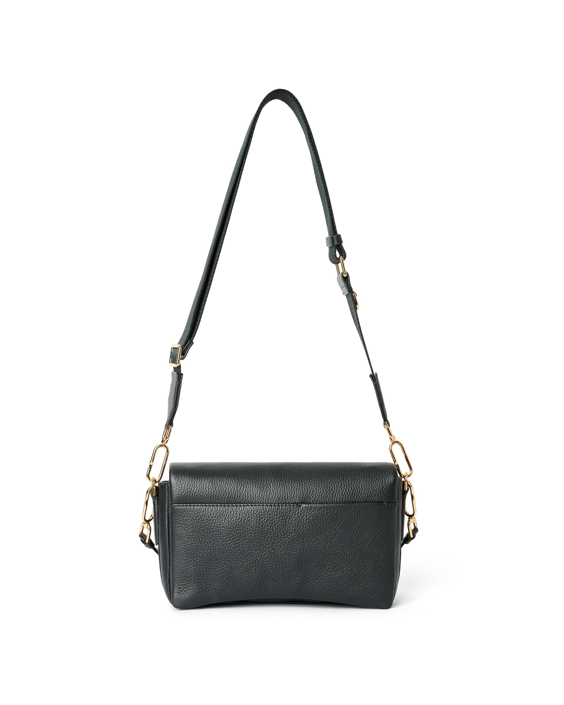 ECCO® Pinch vállpántos bőrtáska - Fekete - Back