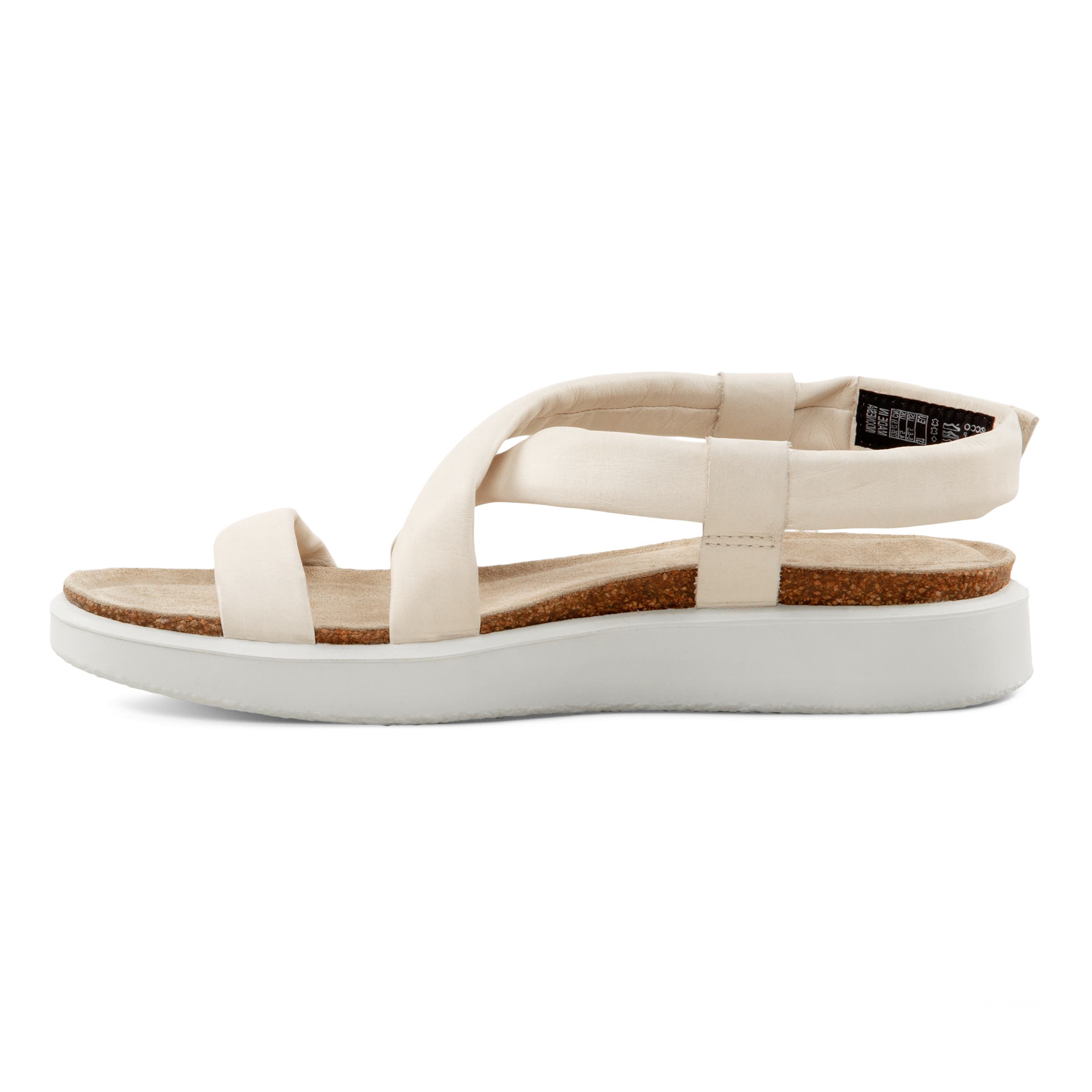 ECCO Corksphere Women's Sandal - Beige - Inside