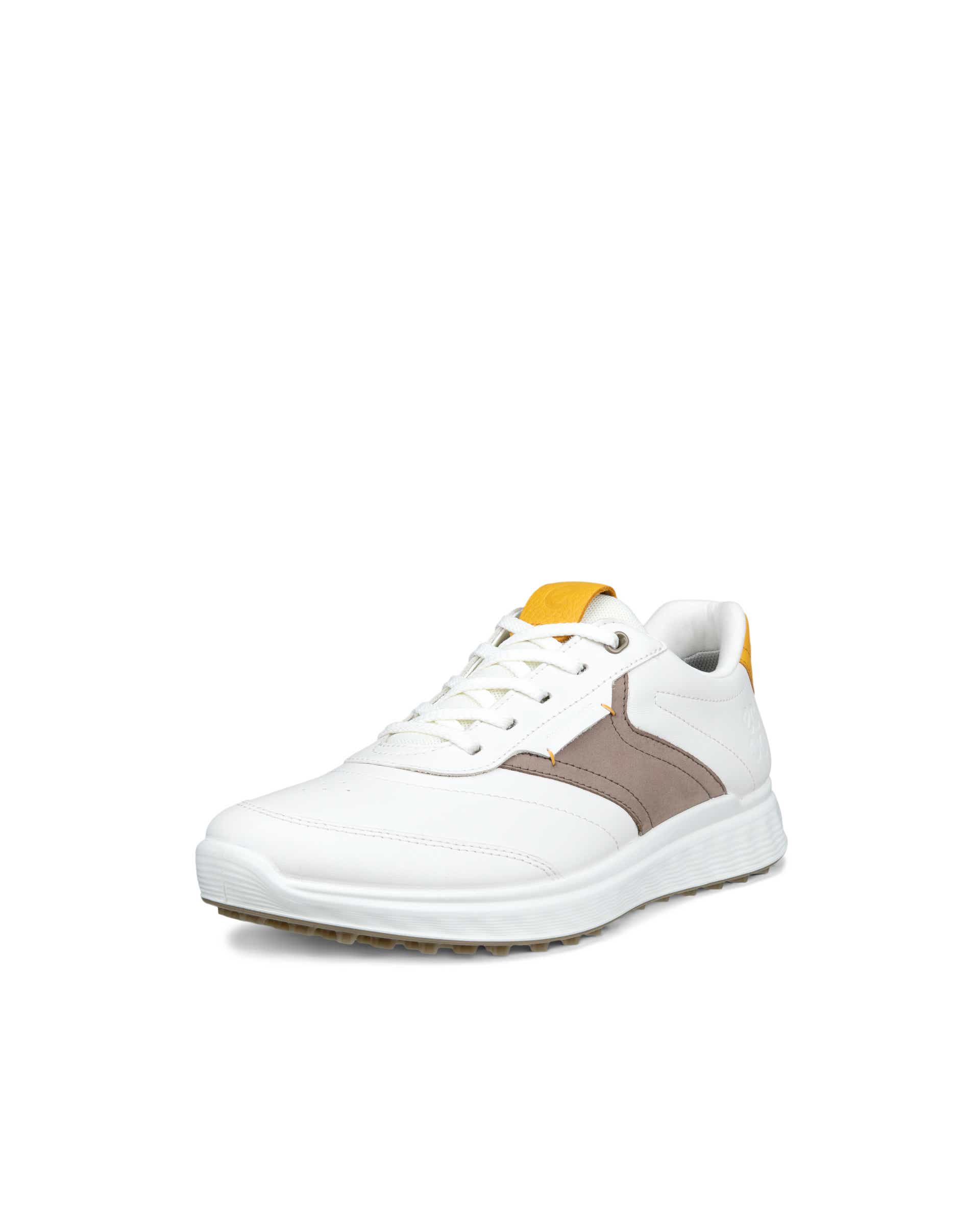 ECCO GOLF S-CASUAL HYBRID Women ウィメンズ レザーウォータープルーフゴルフシューズ - ホワイト - Main