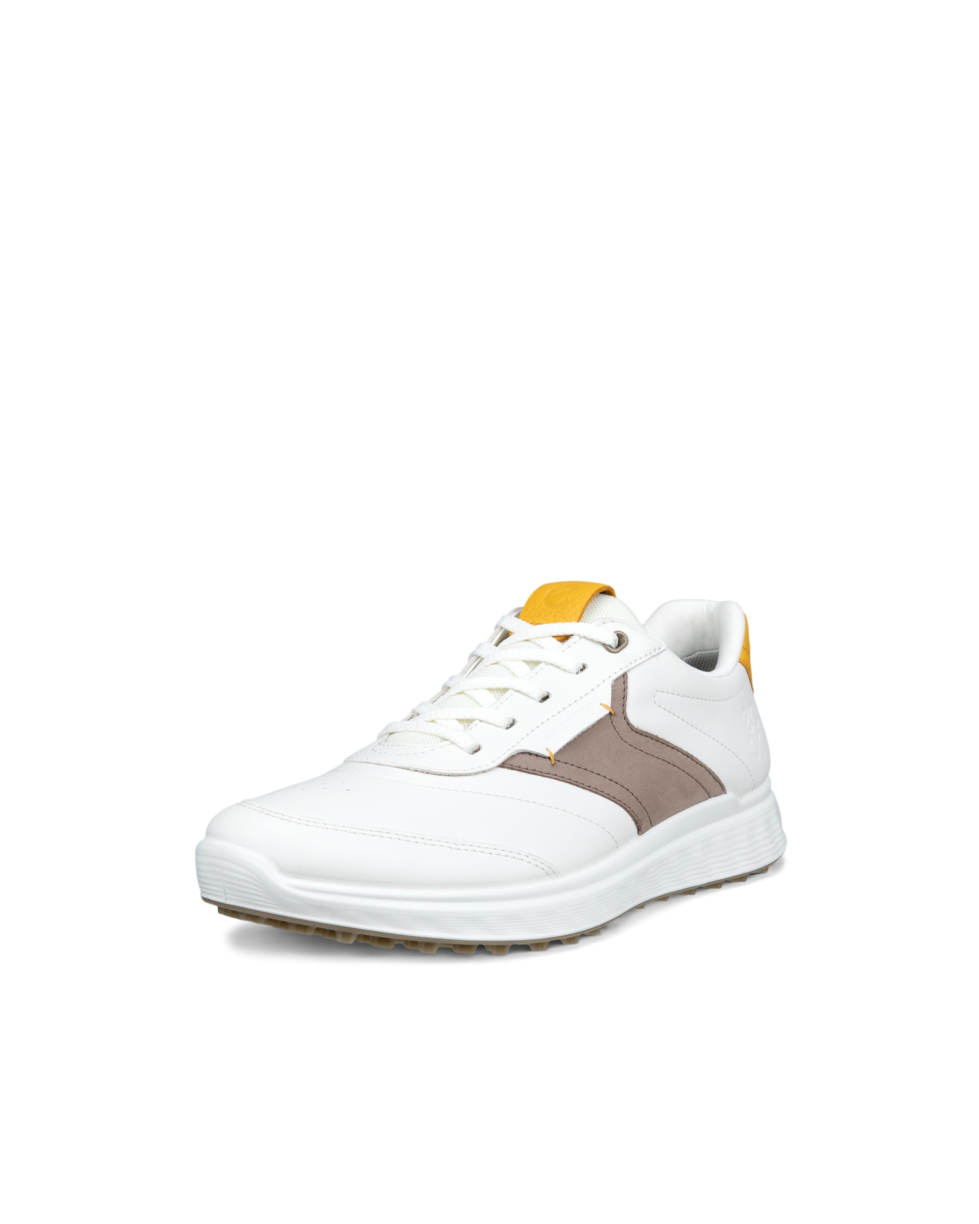 ECCO GOLF S-CASUAL HYBRID Women ウィメンズ レザーウォータープルーフゴルフシューズ - ホワイト - Main