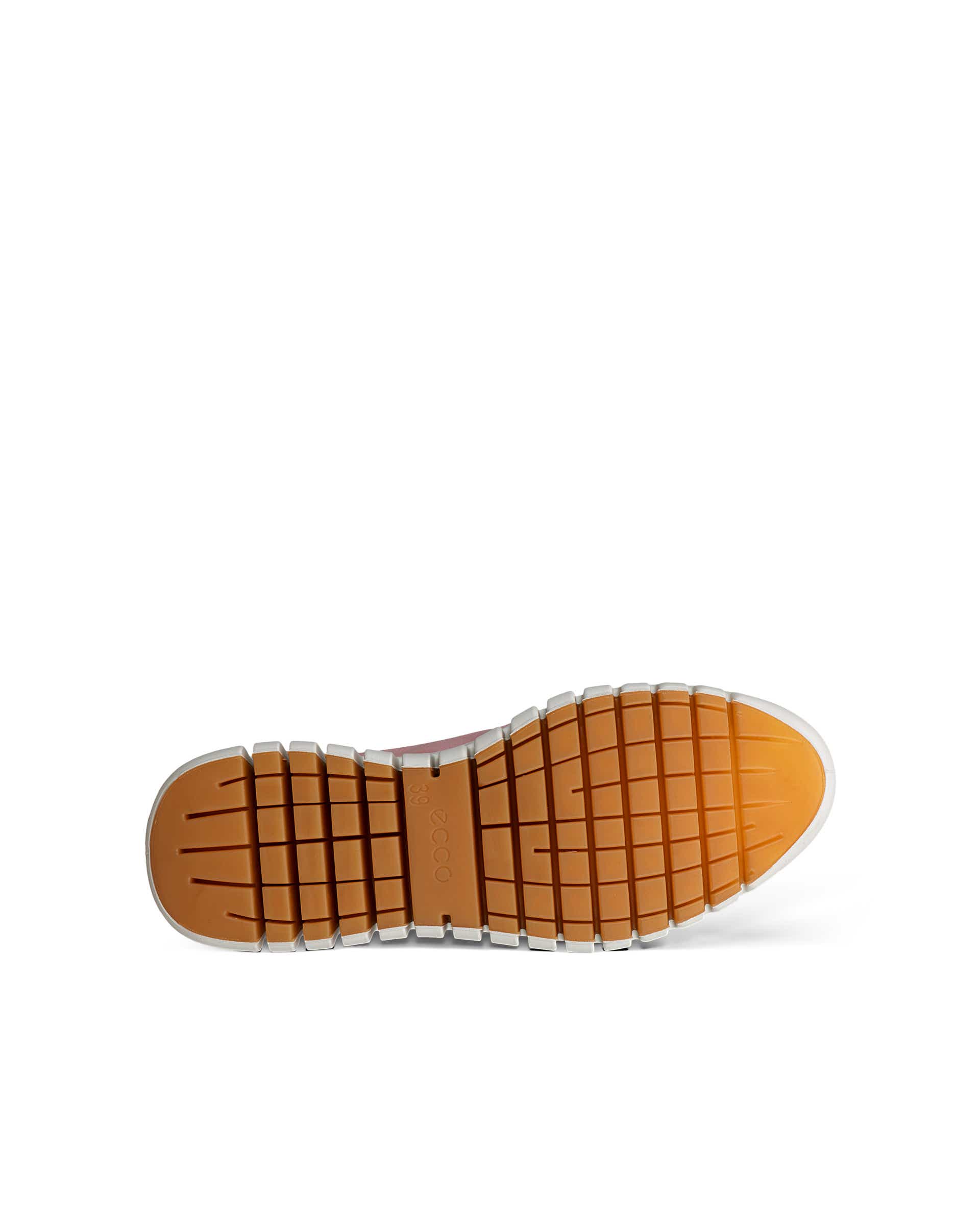 Dámské nubukové tenisky ECCO® Gruuv - Růžová - Sole