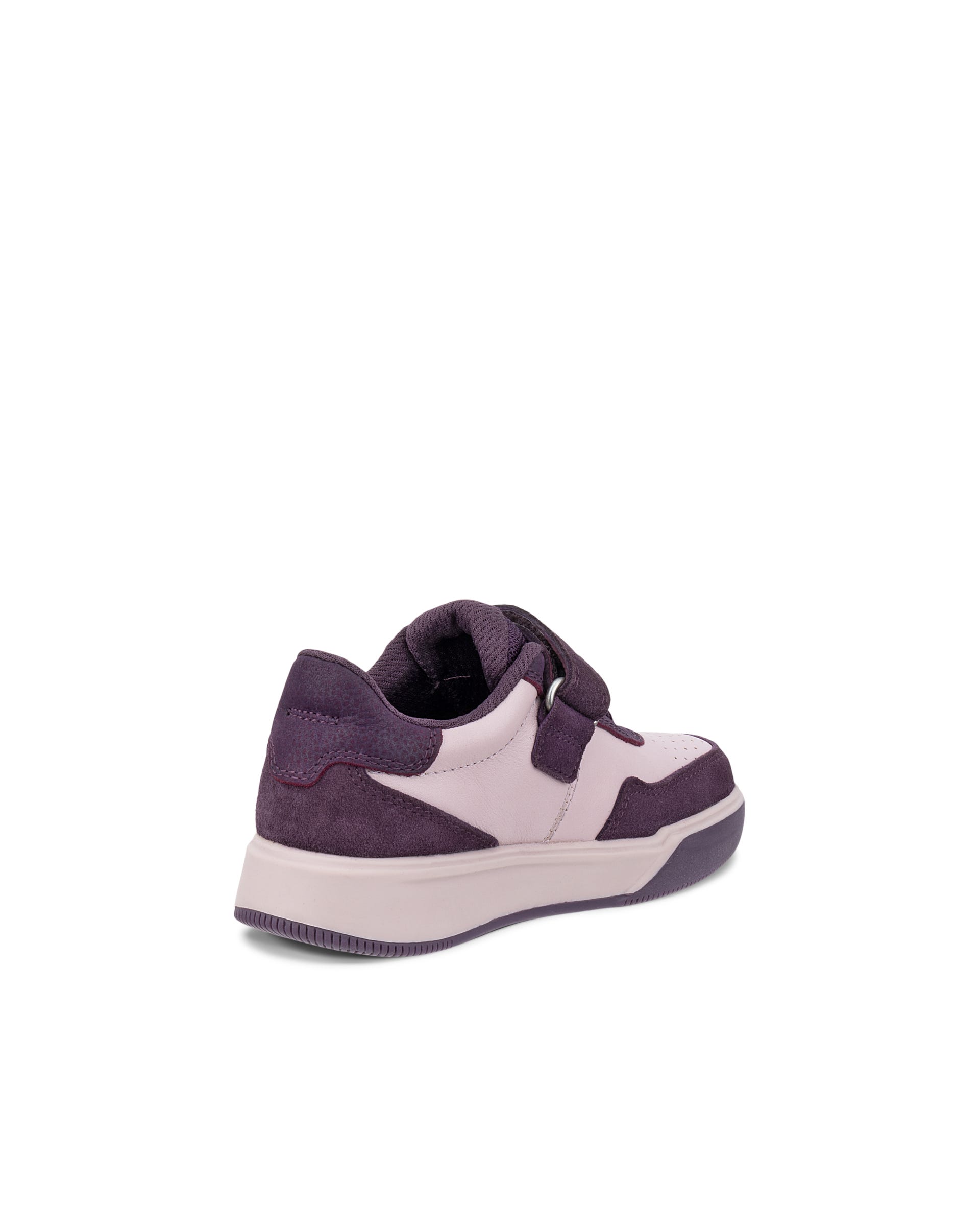 ECCO® STREET COURT K gyerek bőr sneaker - Lila - Outside