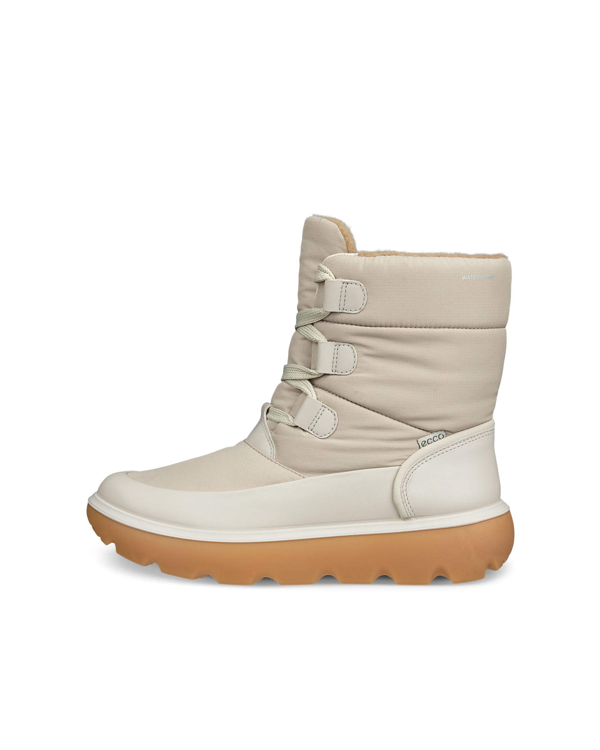 Women's ECCO® GLACIA Textile Gore-Tex Winter Boot - Grey - Outside