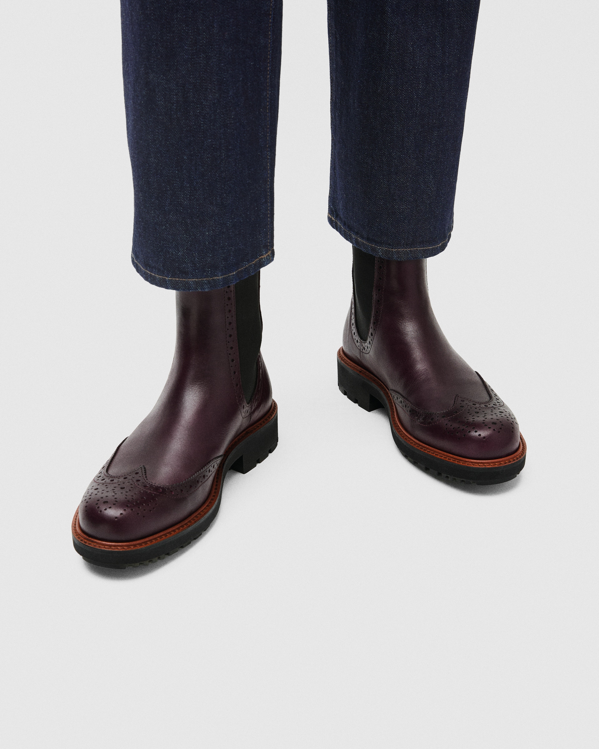 ECCO METROPOLE OSLO W CHELSEA - Red - Lifestyle image-1