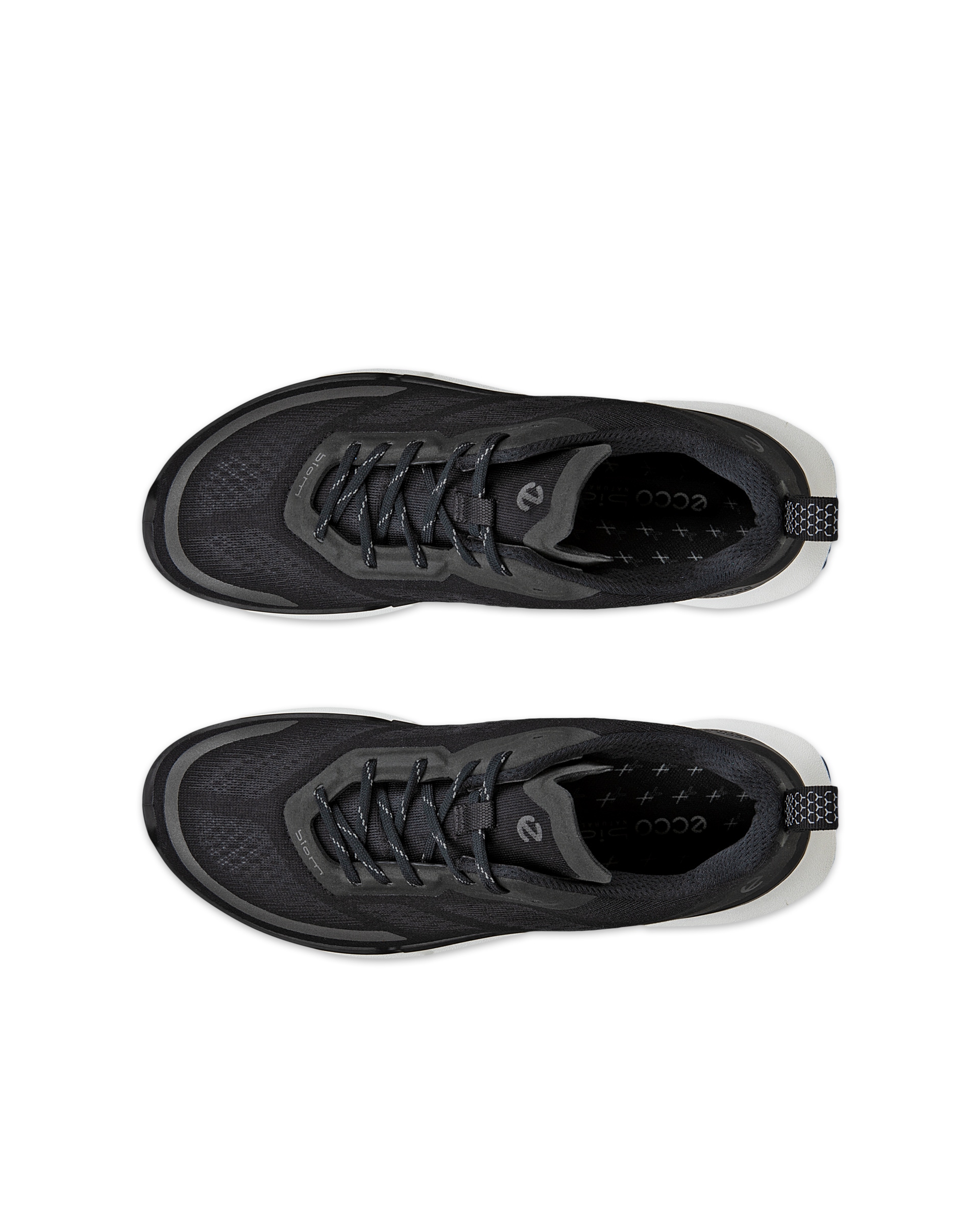 ECCO® Biom 2.2 Damen Textilsneaker - Schwarz - Top left pair