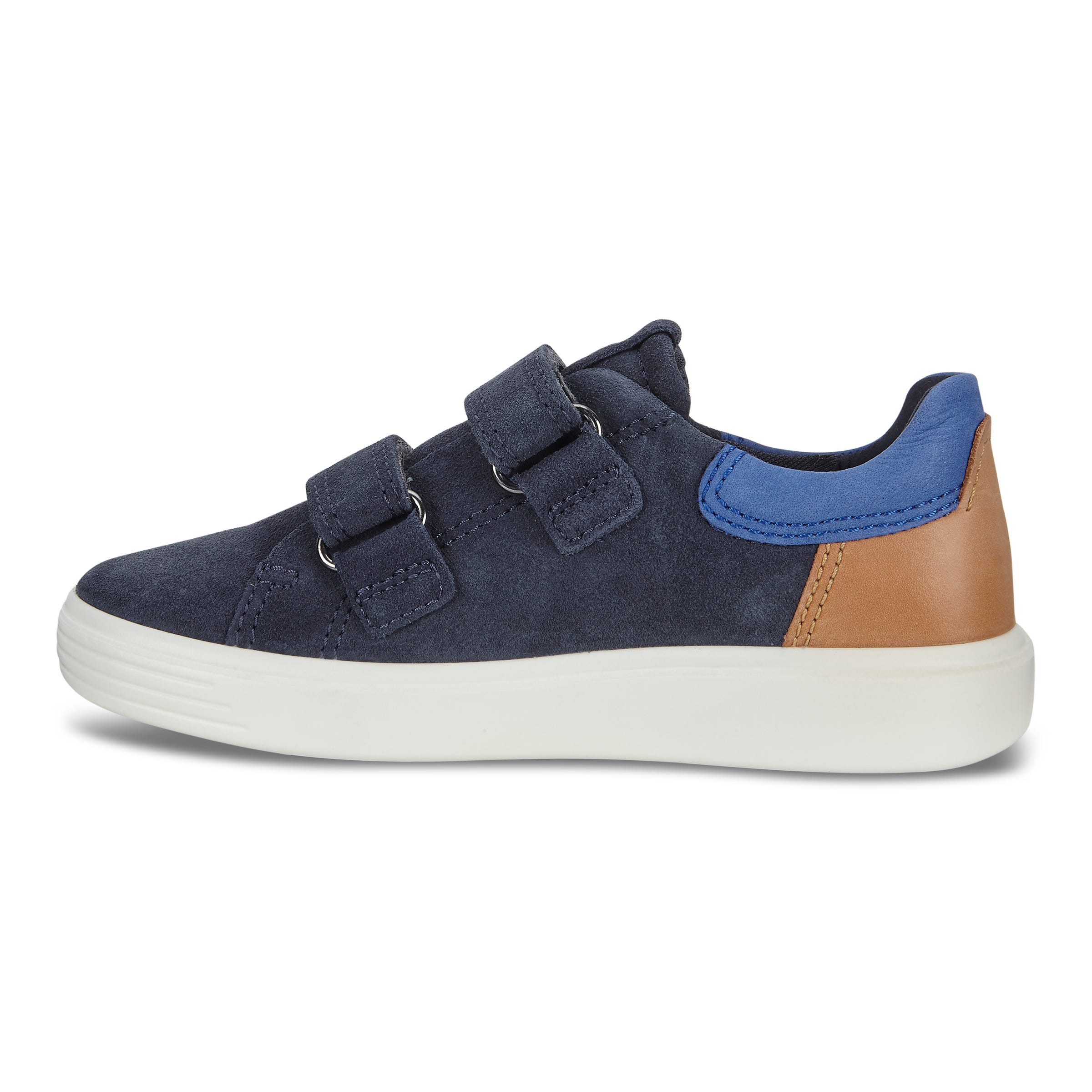 Kids' ECCO® S7 Teen Suede Sneaker - Blue - Inside