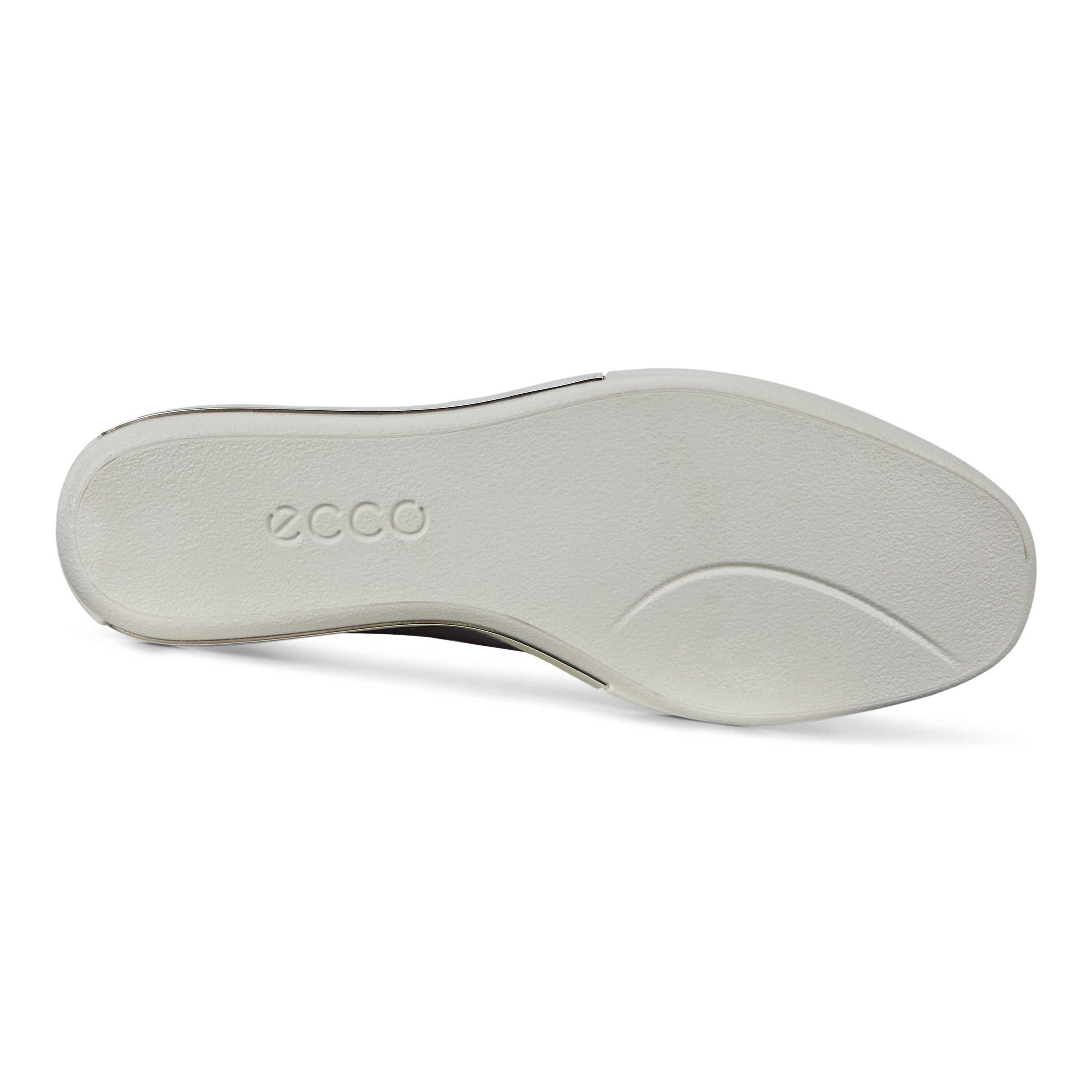 Women's ECCO® Simpil II Leather Sneaker - Black - Sole