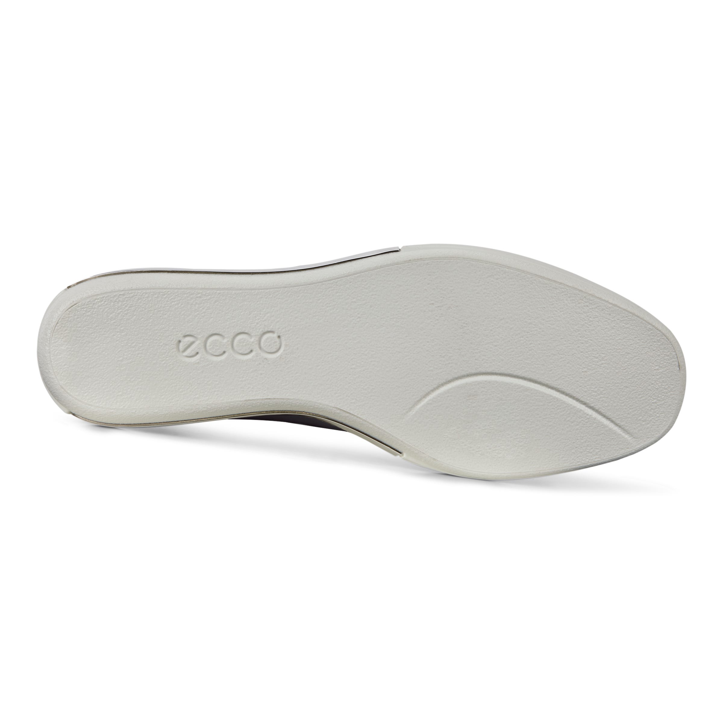 Women's ECCO® Simpil II Leather Sneaker - Black - Sole