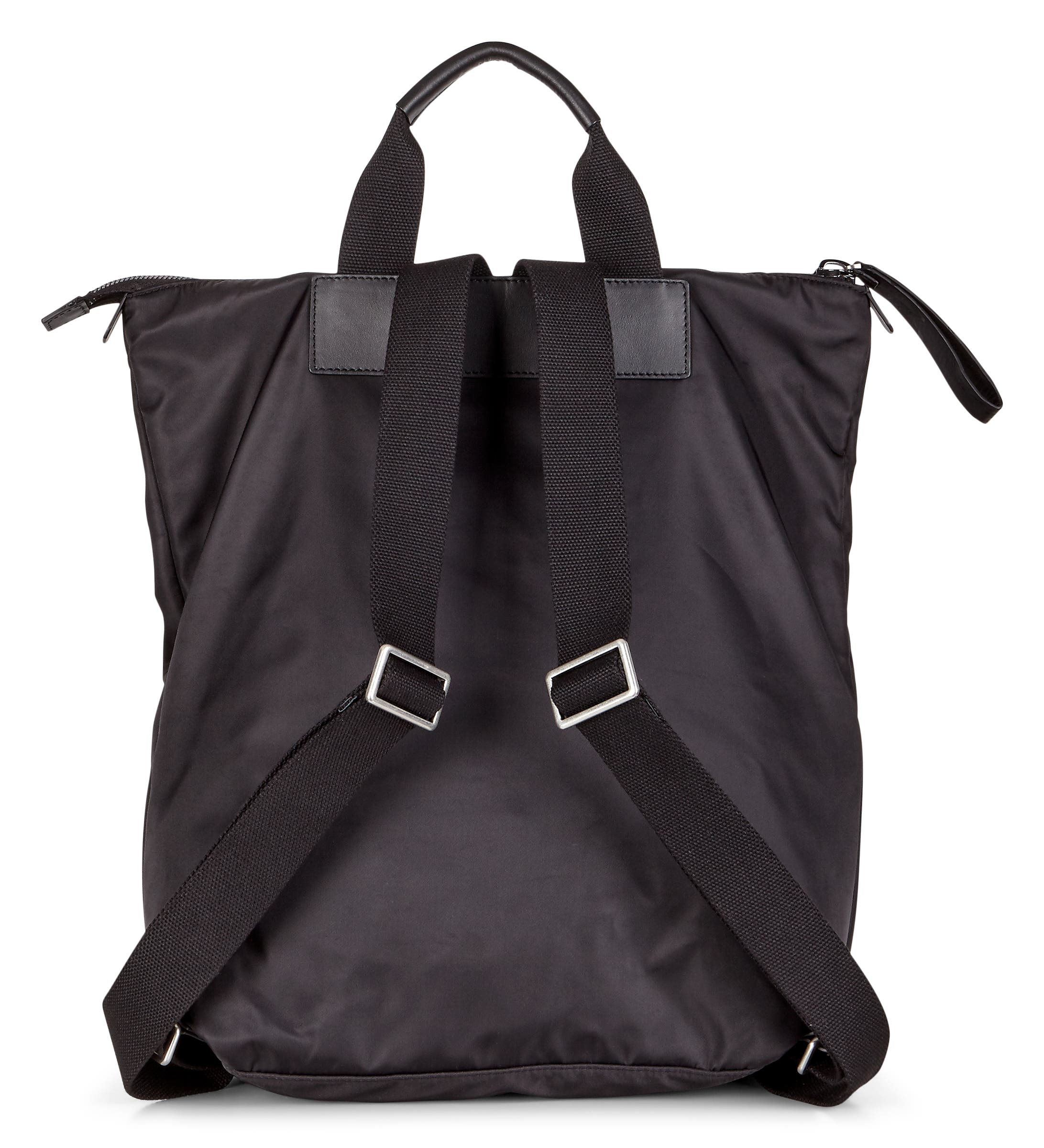 ECCO® Palle Easypack Textile Backpack - Black - Back