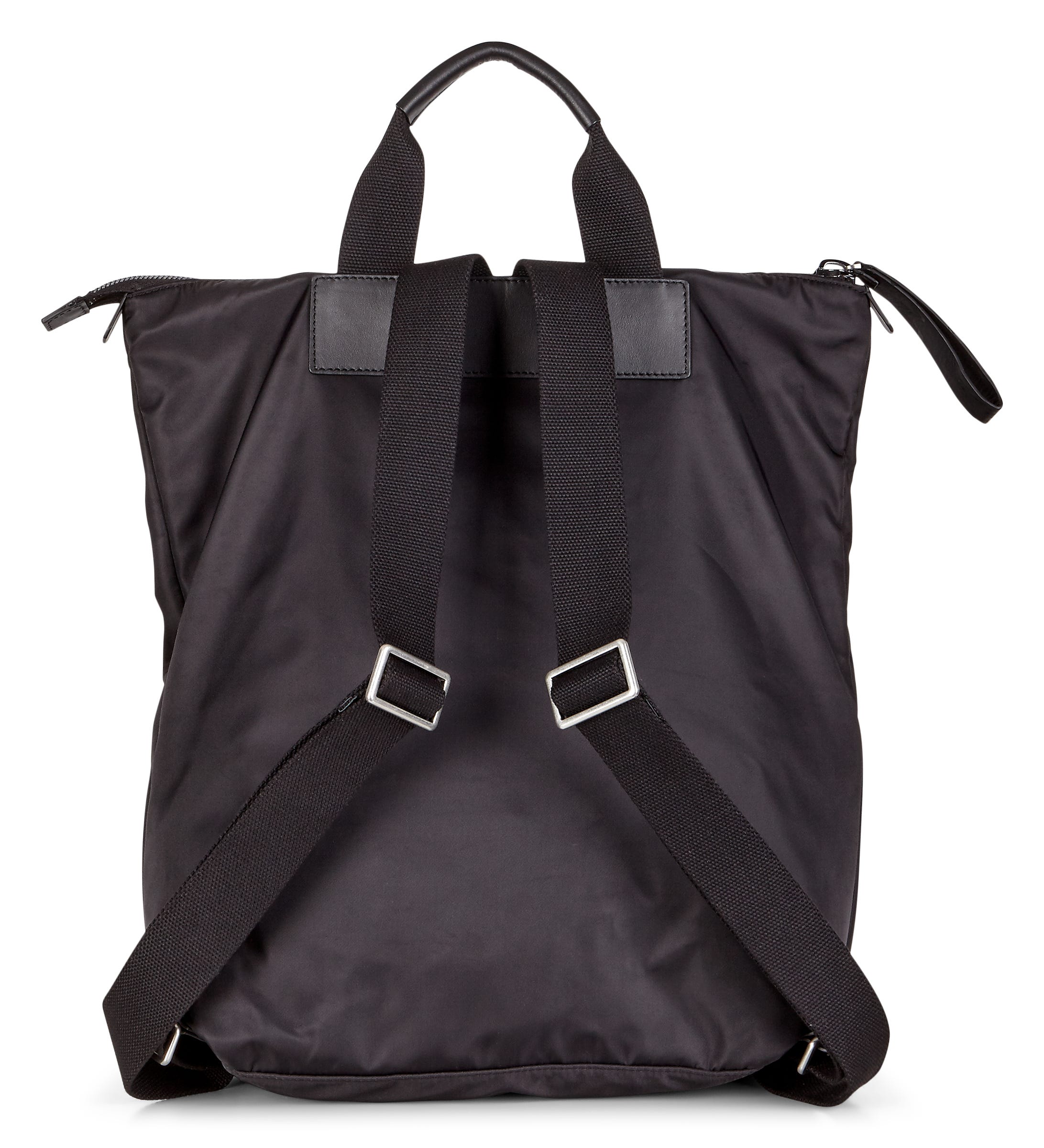 ECCO® Palle Easypack Textile Backpack - Black - Back