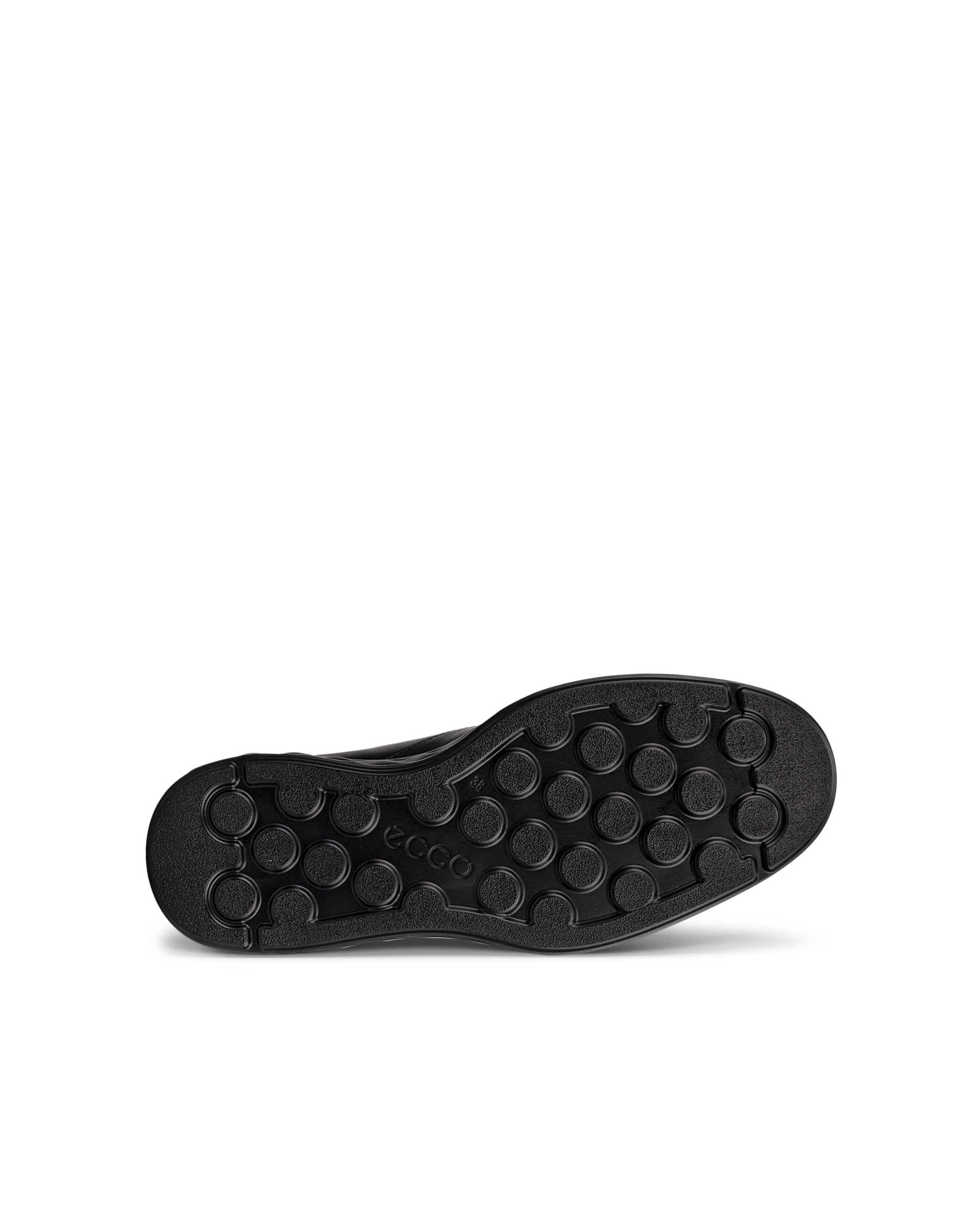 ECCO® S Lite Hybrid muške kožne svečane cipele bez vezica - Crna - Sole