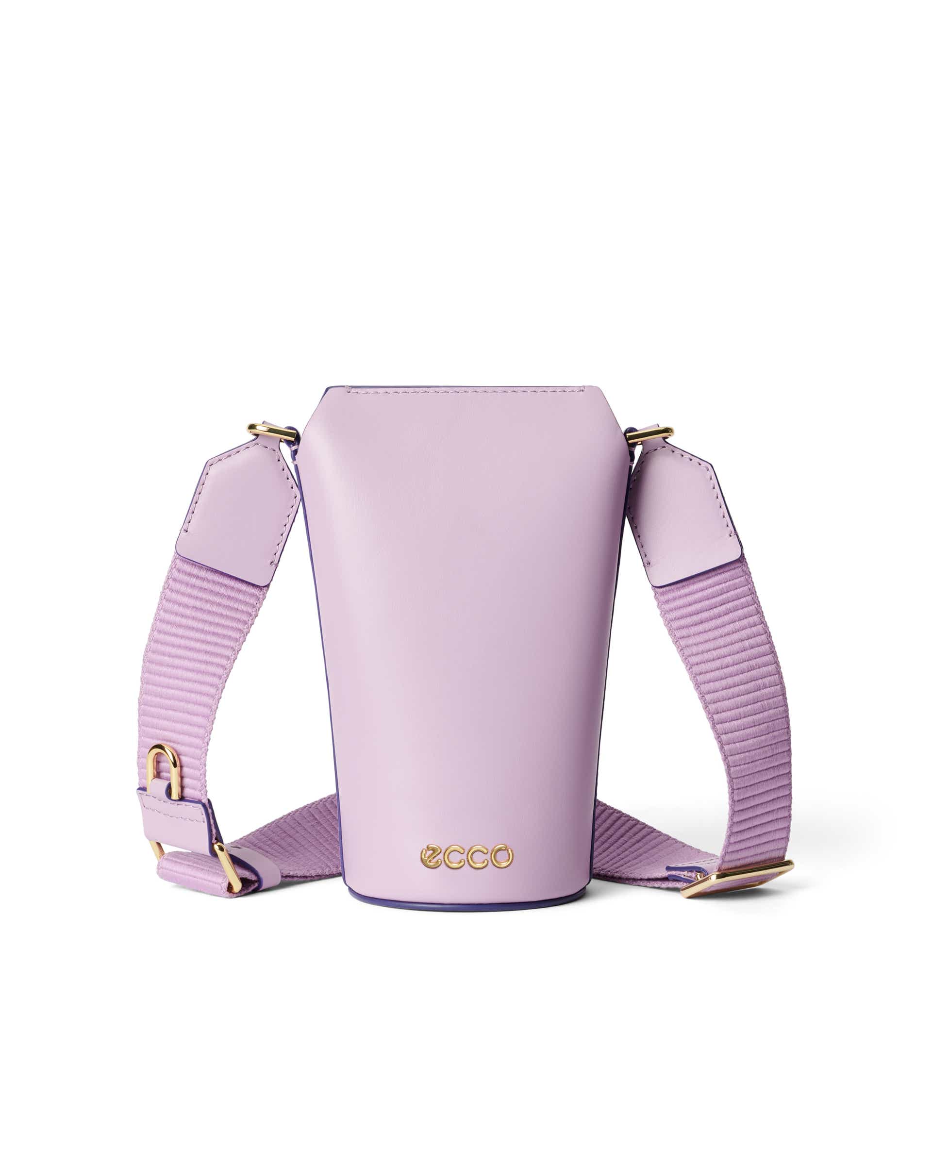 ECCO Pot Smooth レザークロスボディバッグ | パープル ECCO Pot Smooth レザークロスボディバッグ | パープル