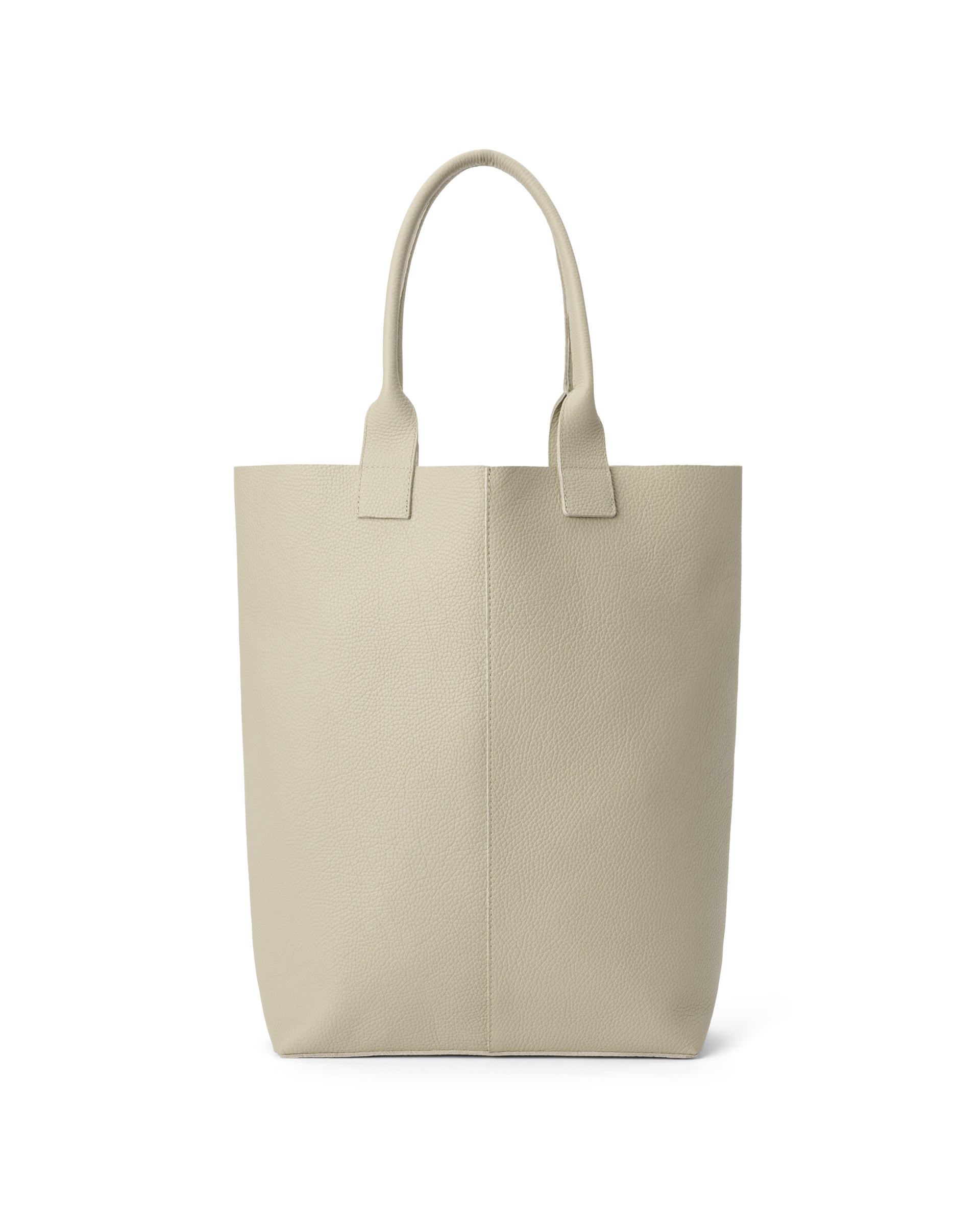 Kožená taška tote ECCO® Tote - Béžová - Back