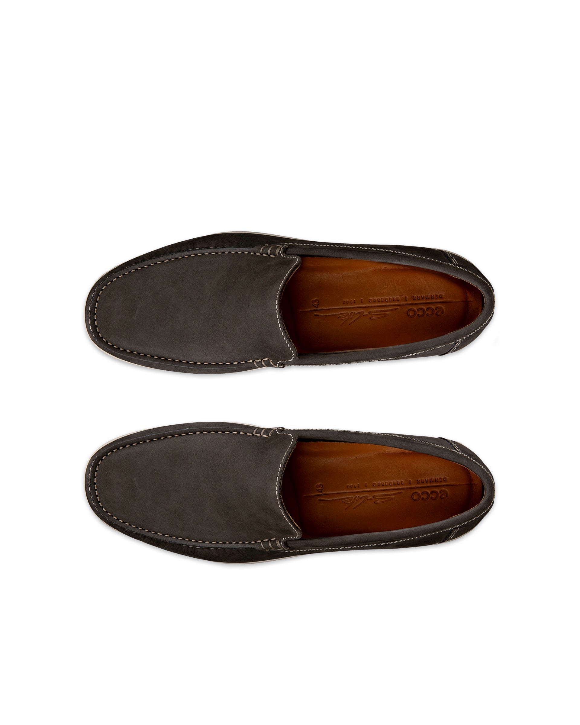 ECCO Men's S Lite MOC Moccasin - Grey - Top left pair