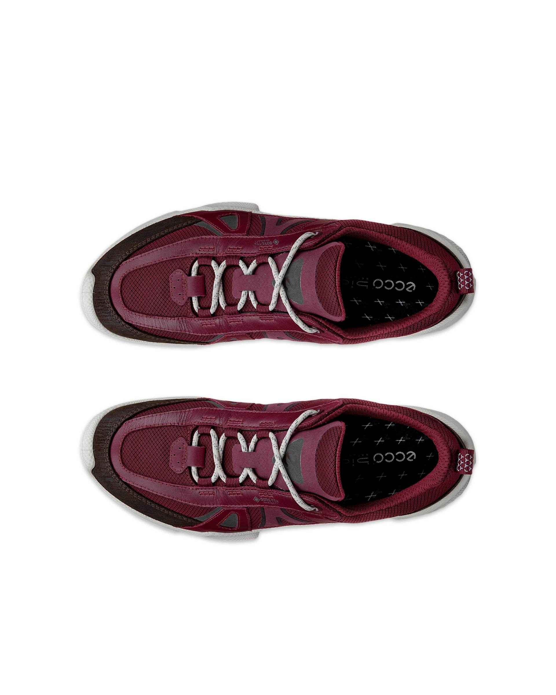 ECCO BIOM C-TRAIL WOMEN'S SNEAKER - Red - Top left pair