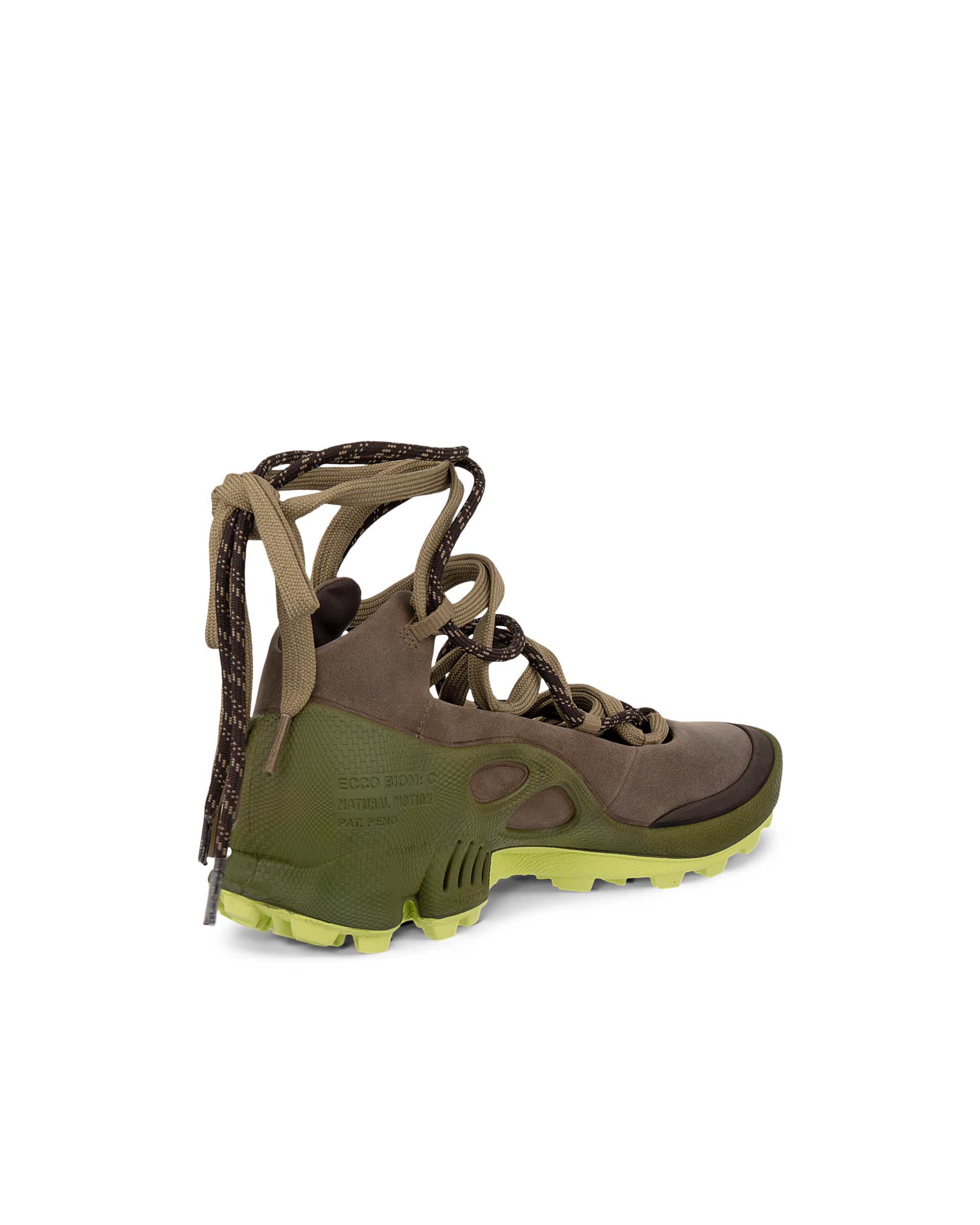 ECCO® BIOM C-Trail baskets de plein air en nubuck pour femme - Brun - Back