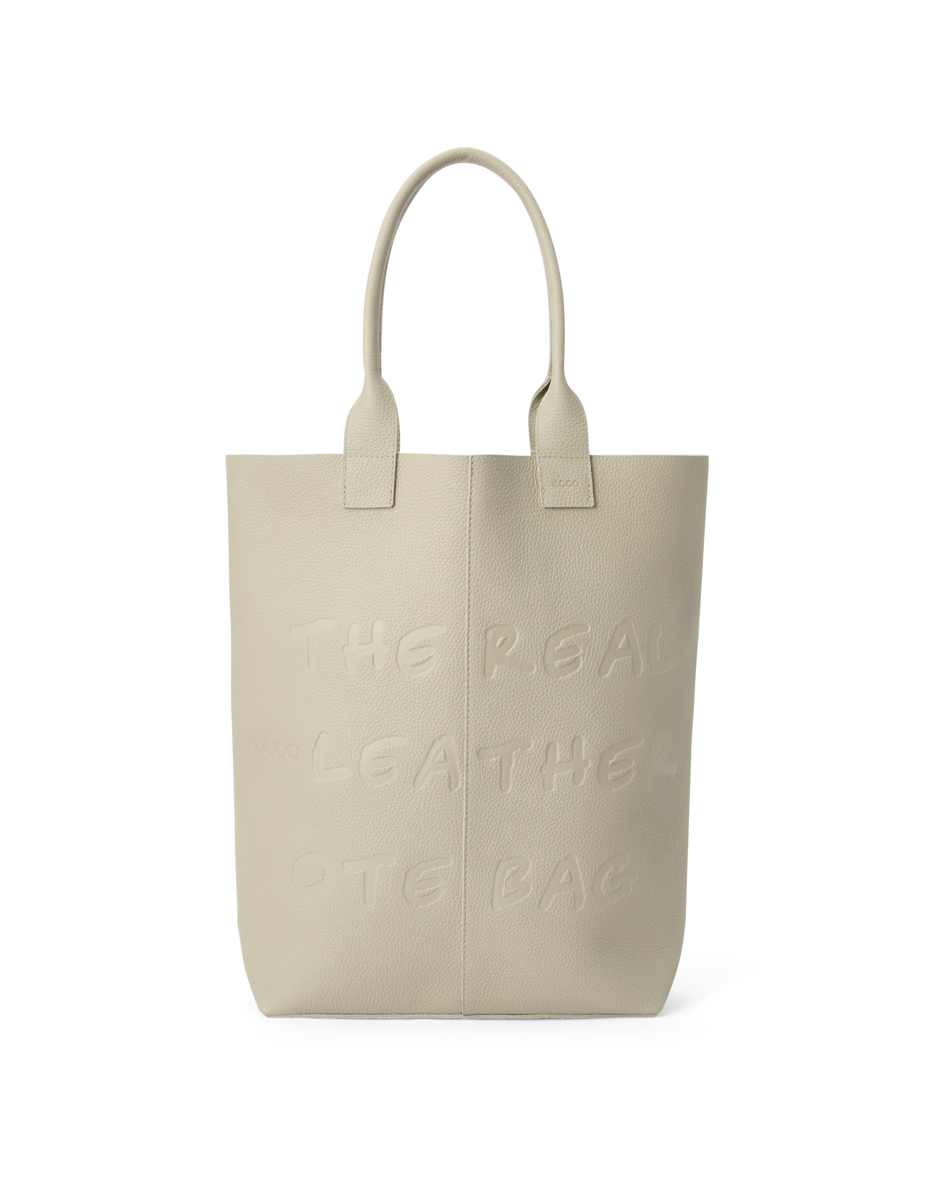 ECCO Tote Real Leather - Bēšs - Main
