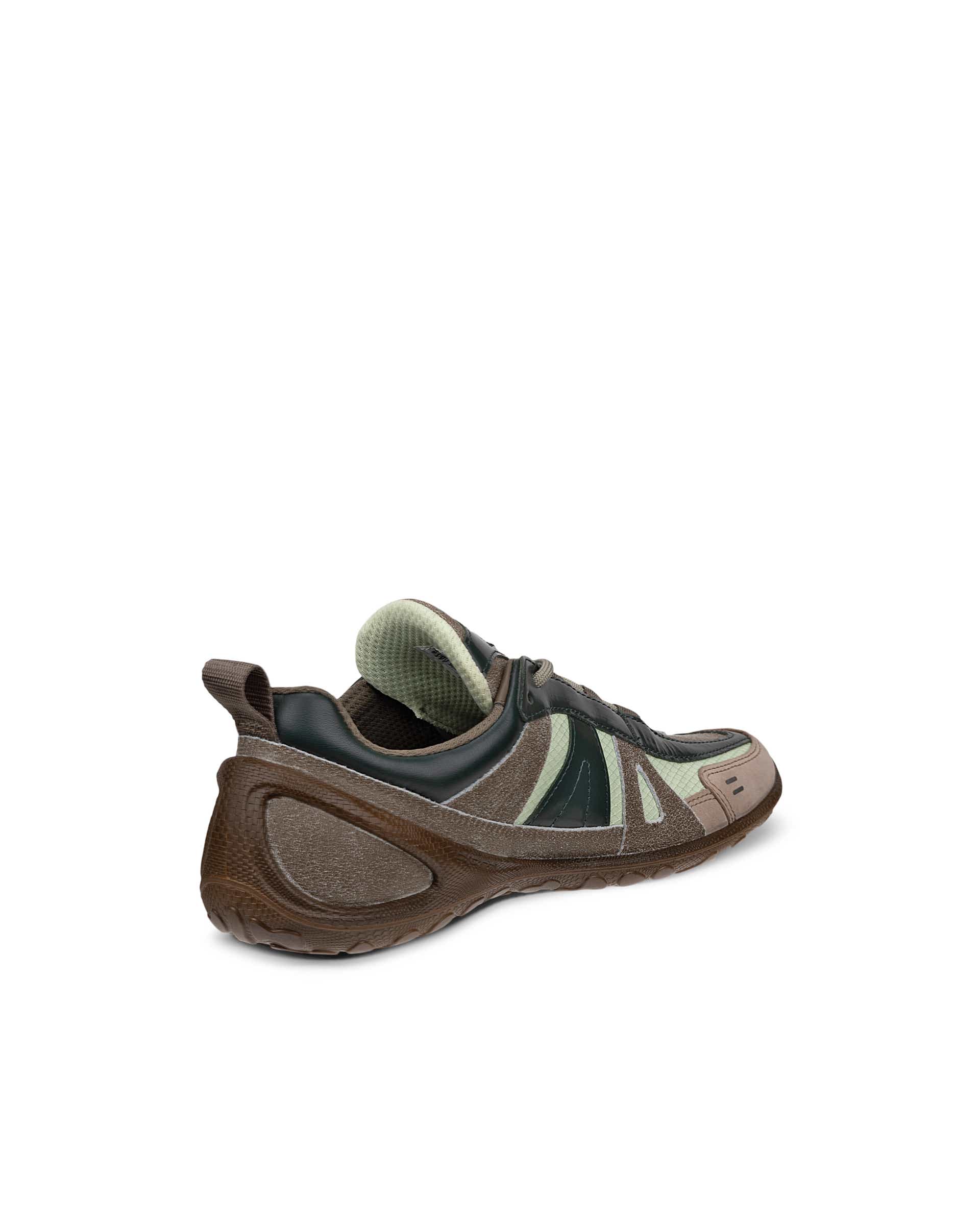 ECCO® BIOM Lite baskets de plein air en cuir pour femme - Vert - Back
