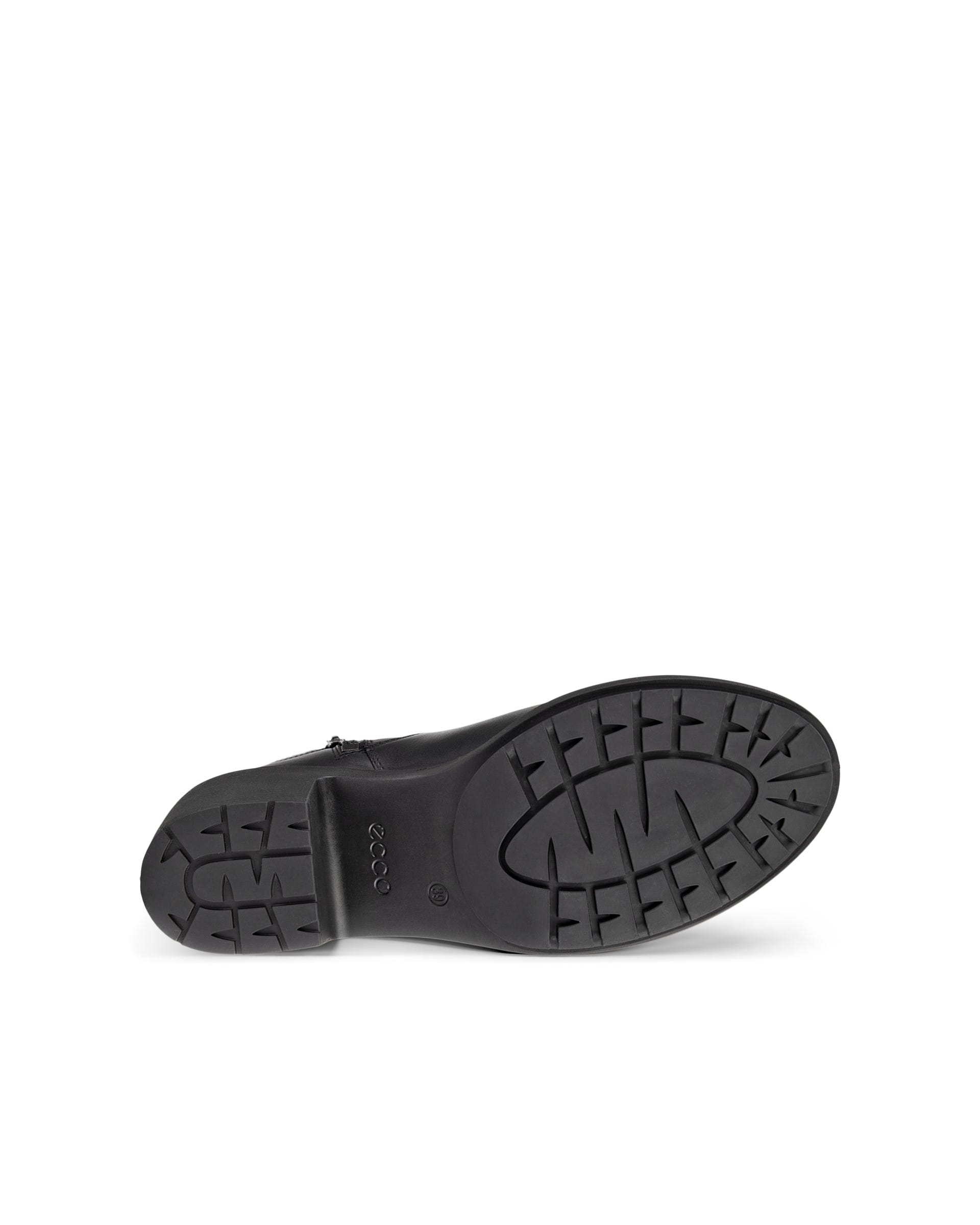 ECCO Metropole Zurich ウィメンズ レザーウォータープルーフブーツ - ブラック - Sole